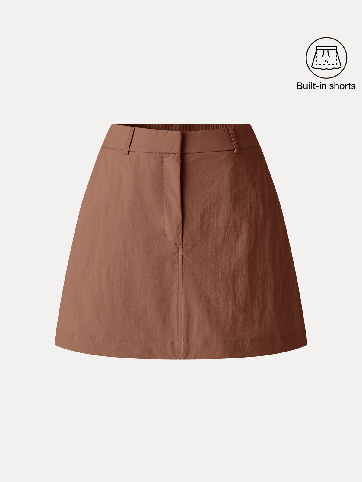 OGLmove Women's Lightweight Water-Repellent High-Rise Skort