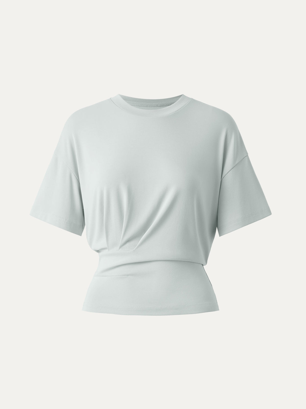 OGLmove Women's Crewneck Short Sleeve Tucked Tee