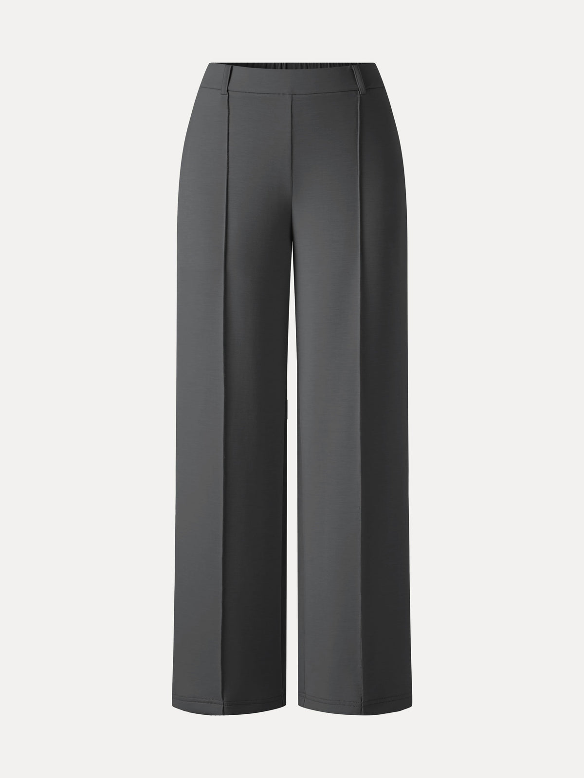 OGLmove Women's Lyocell Spacer Knit Cropped Straight-Leg Pants with Pockets