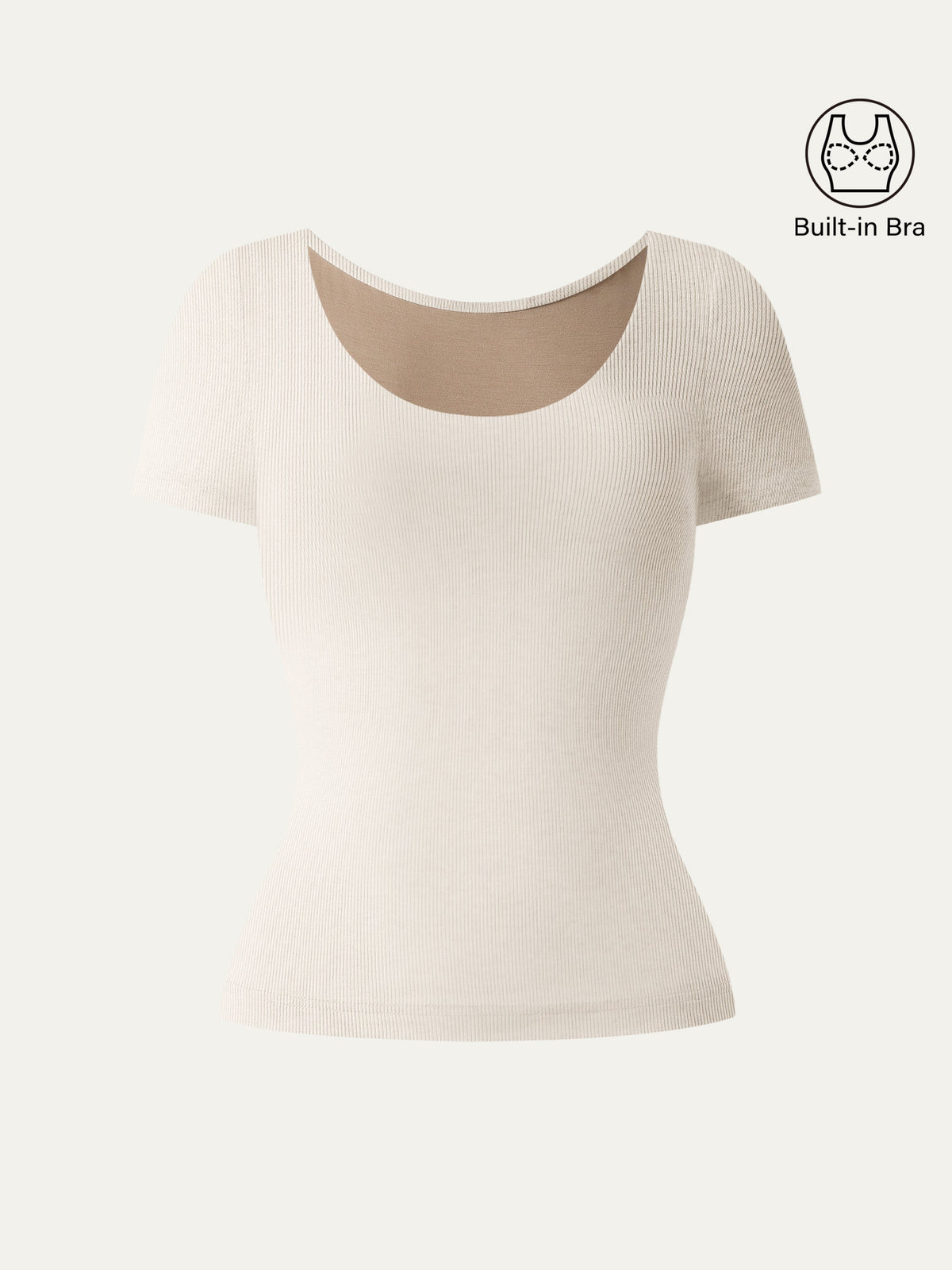 OGLmove Women's Cotton New Airy Scoop Neck Bra Top
