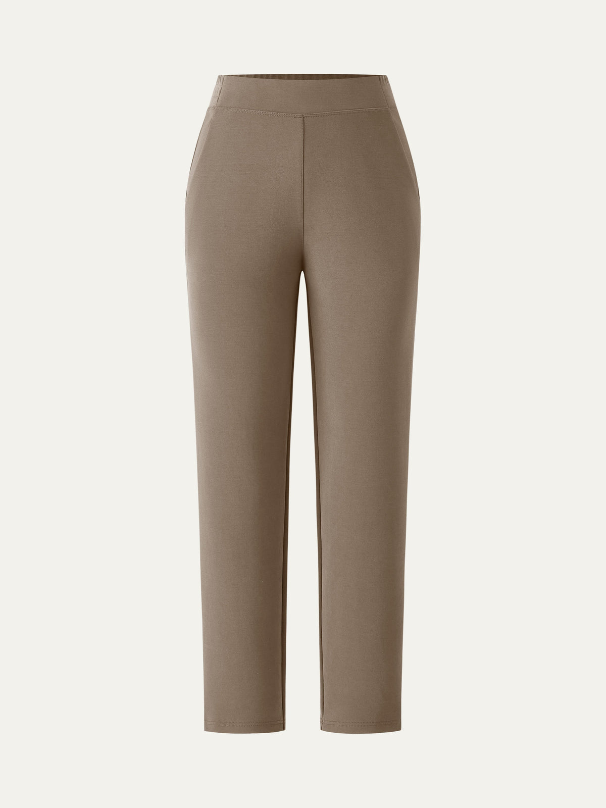 OGLmove Women's Mid Rise Pull-on Tapered Pant with Pockets