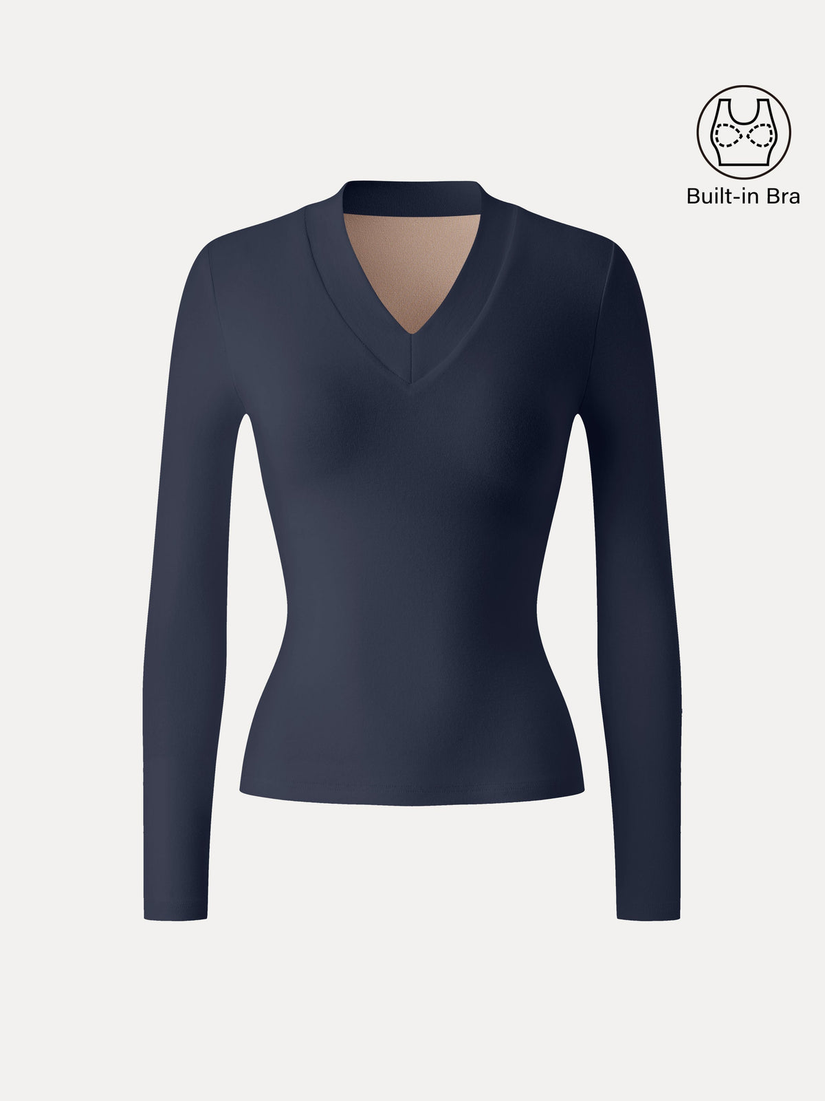OGLmove Women's Eco-Mousse® V-Neck Slimming Bra Top
