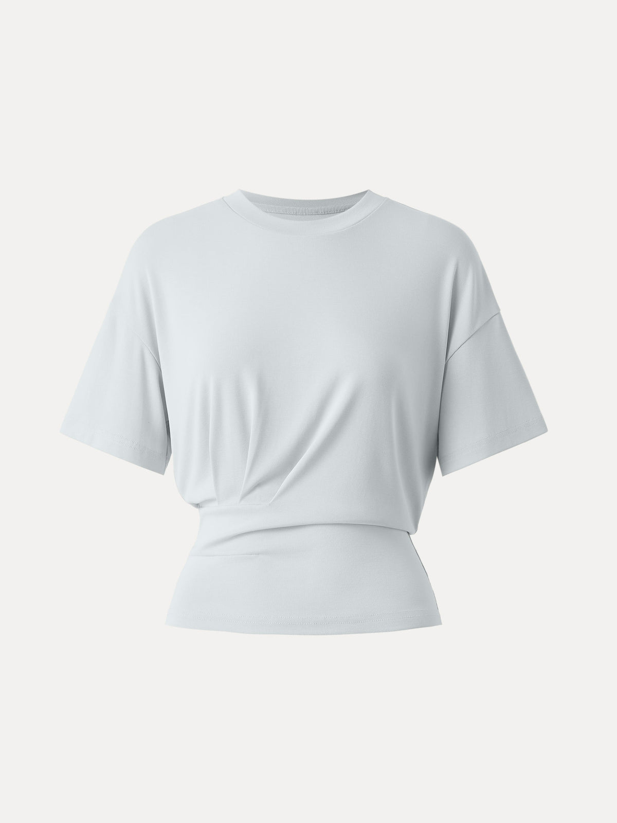 OGLmove Women's Crewneck Short Sleeve Tucked Tee