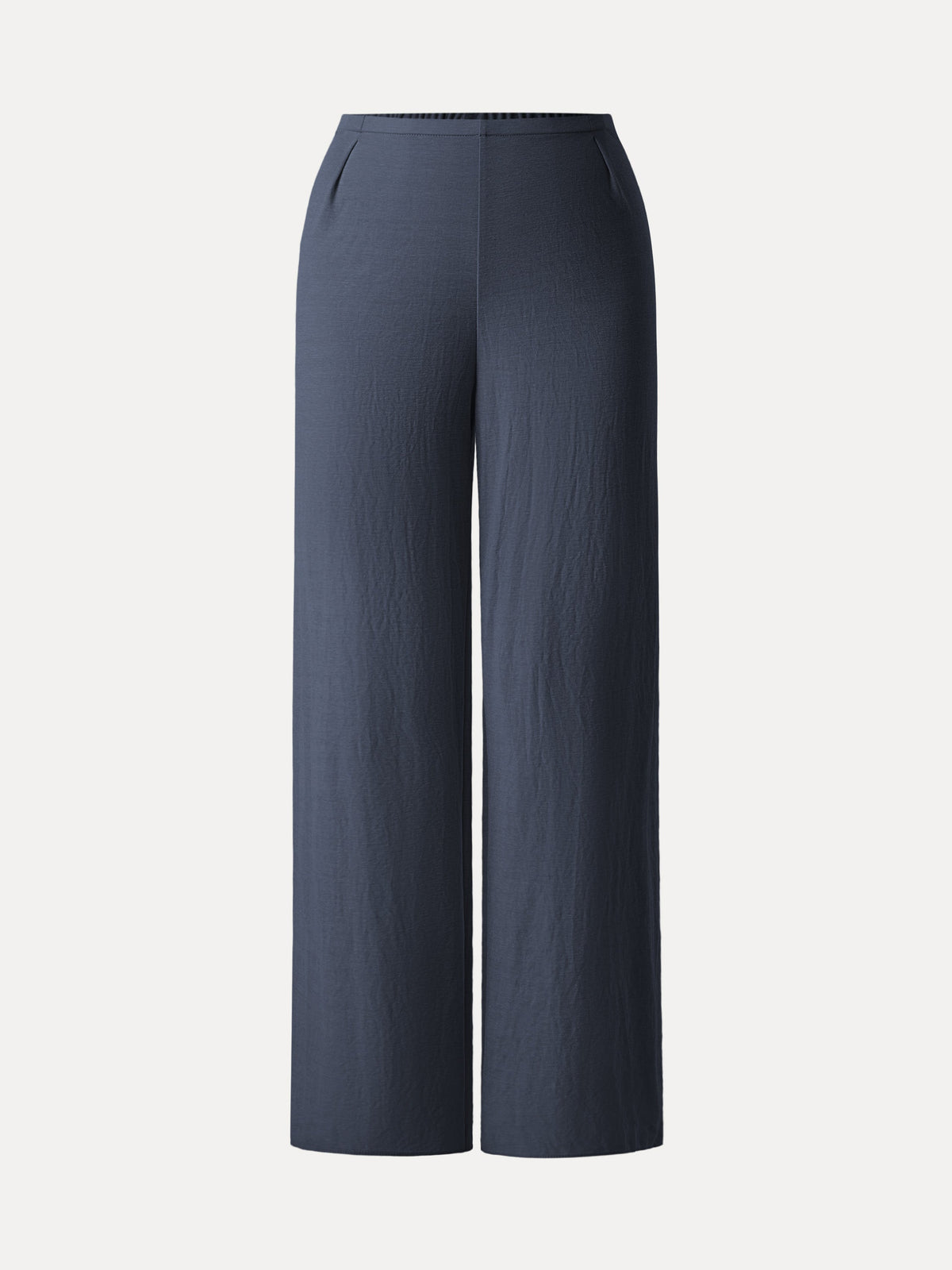 OGLmove Women's Cotton-Linen Mid-Rise Straight Leg Pants