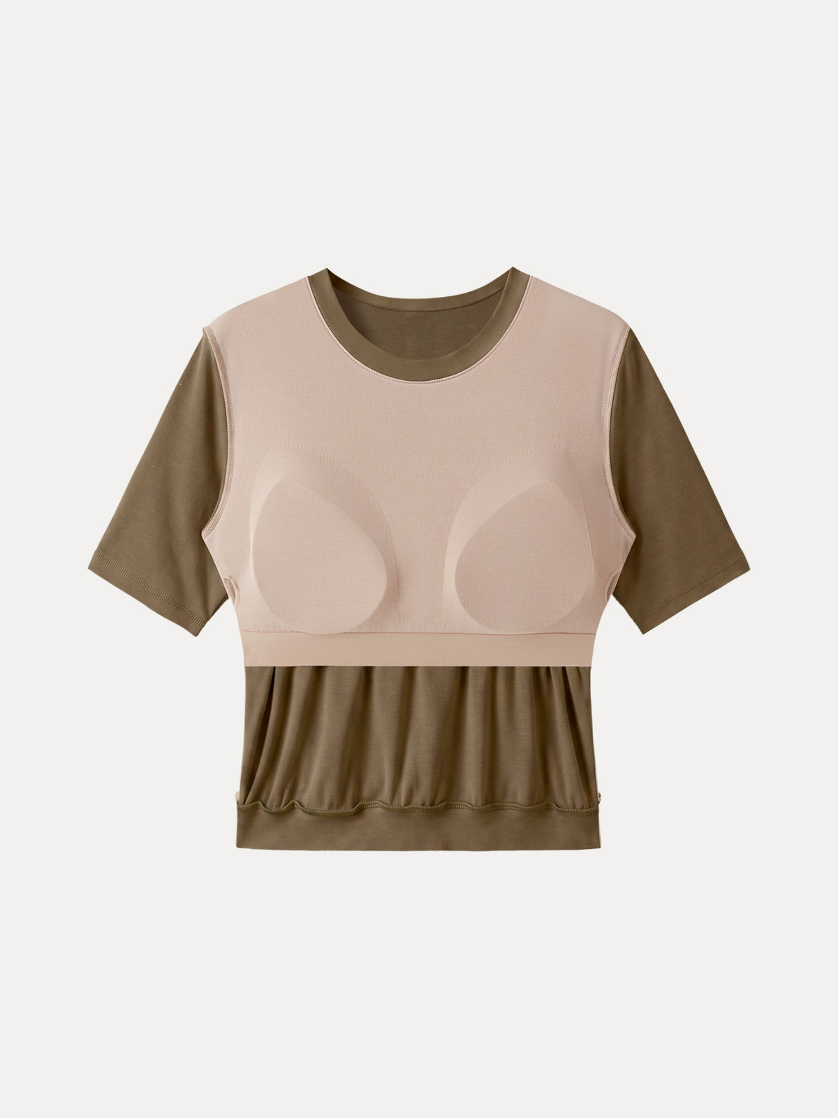 OGLmove Women's Lyocell Wool Crewneck Bra Top
