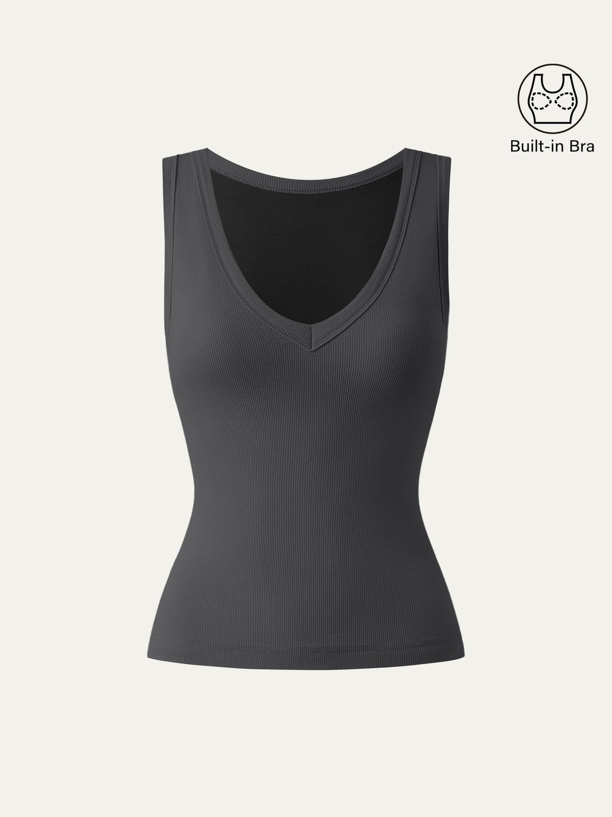 OGLmove Women's CottonAir V-Neck Bra Tank