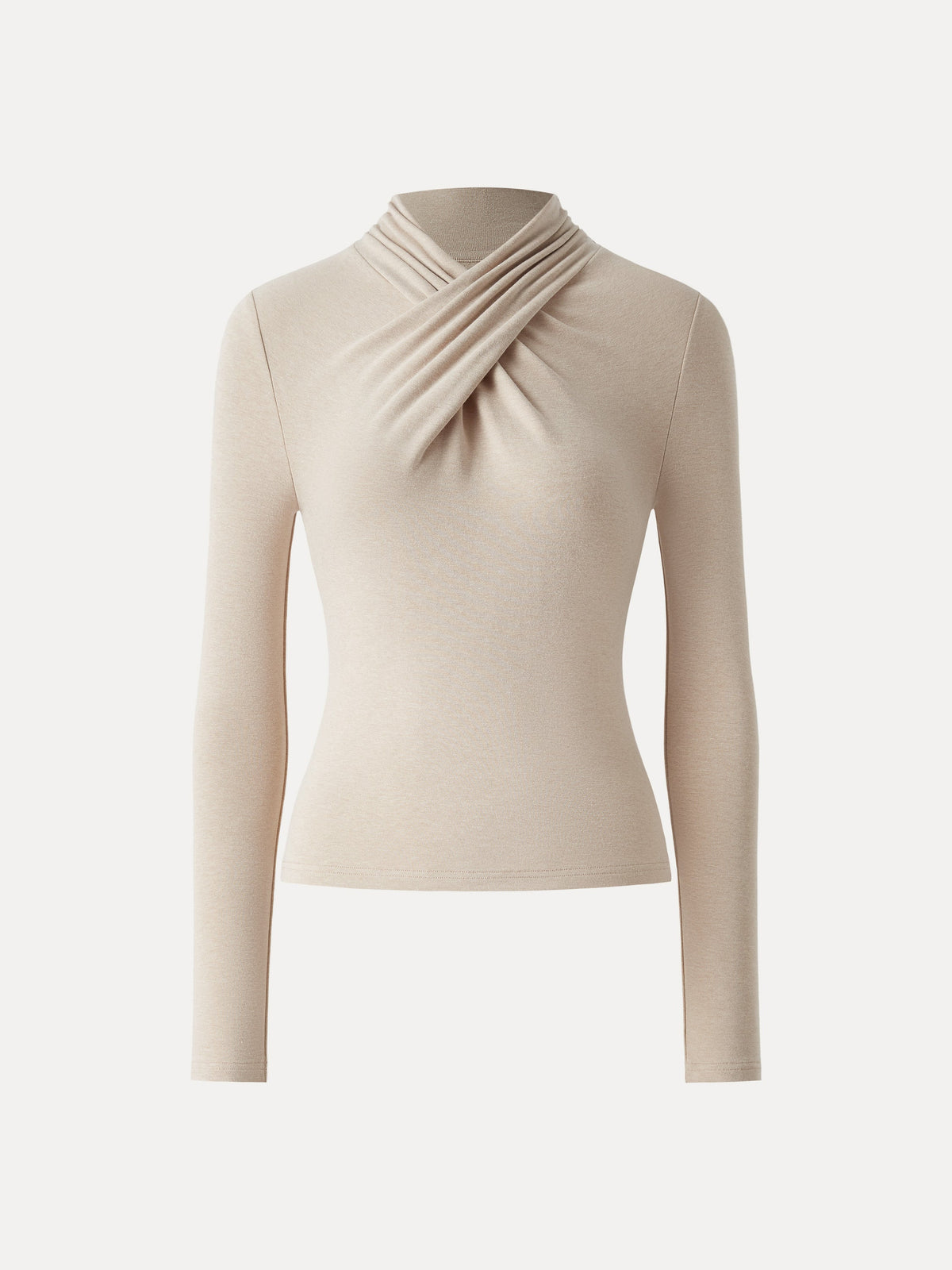 OGLmove Women's ProWarm Twisted Mockneck Long Sleeve Top