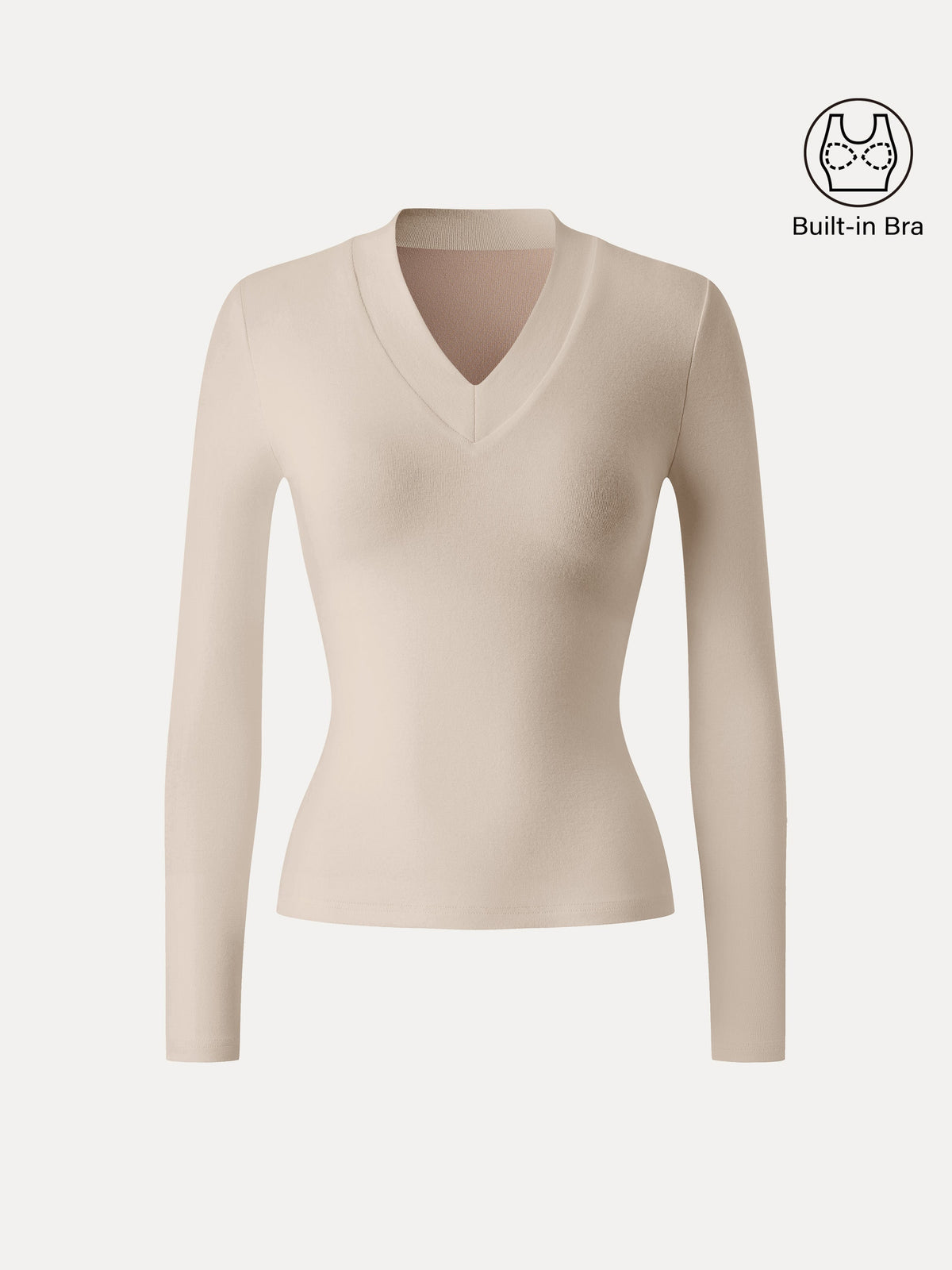 OGLmove Women's Eco-Mousse® V-Neck Slimming Bra Top