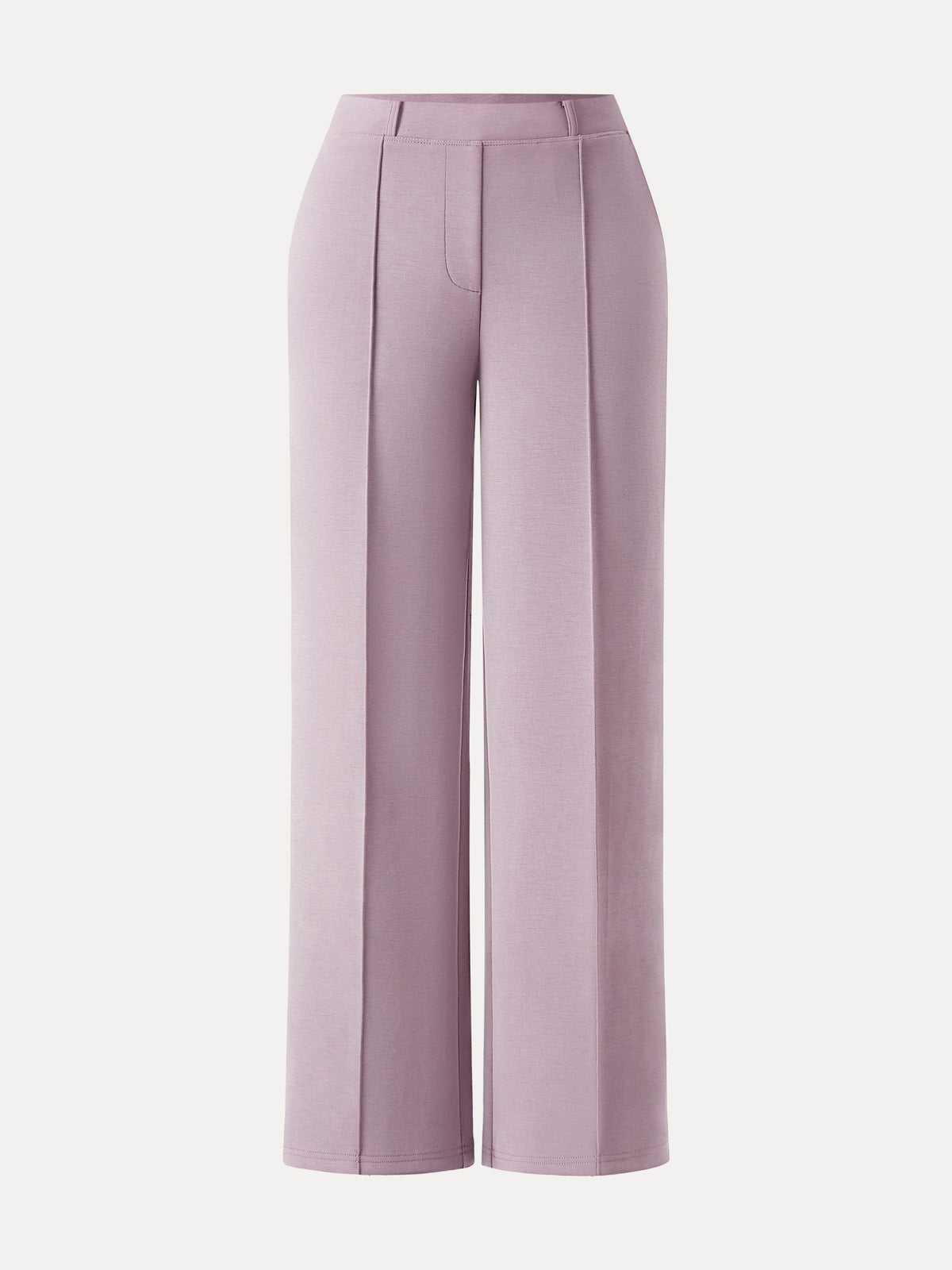 OGLmove Women's Wrinkle-Resistant Mid Rise Straight Leg Pants