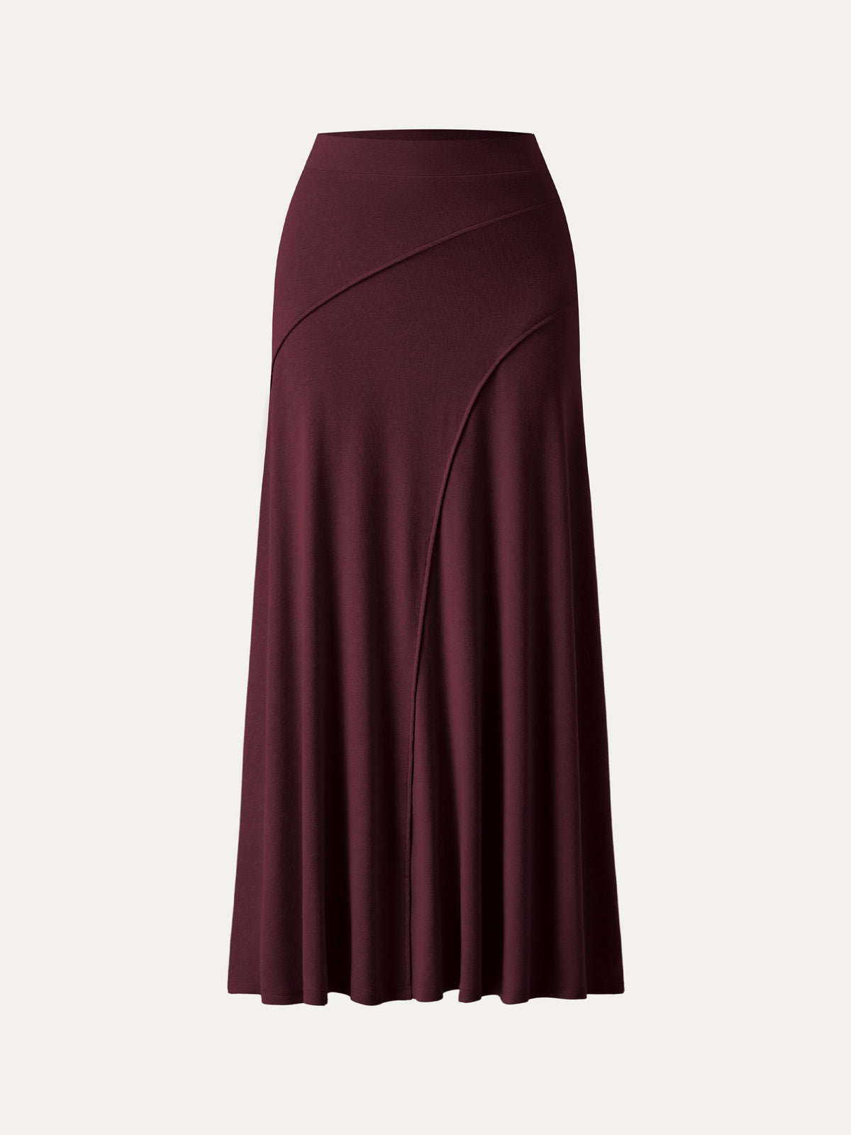 OGLmove Women's Eco-Mousse® Drapey A-Line Midi Skirt