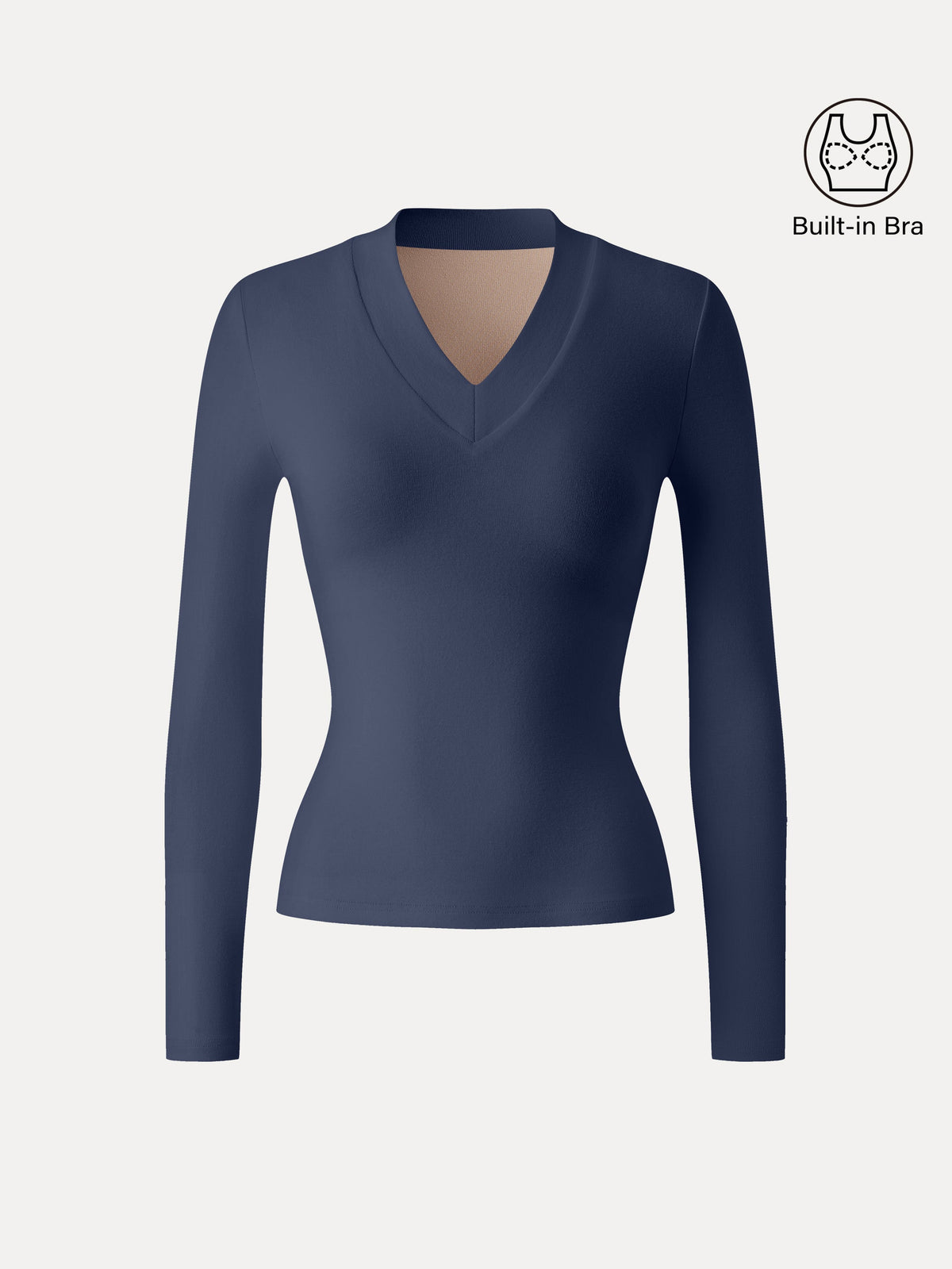 OGLmove Women's Eco-Mousse® V-Neck Slimming Bra Top