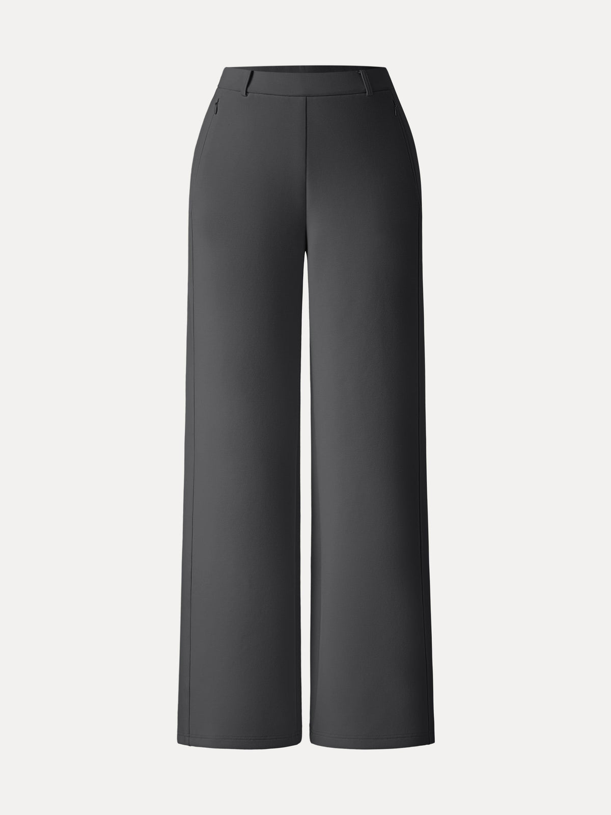OGLmove Women's Stretch Cotton Blend Slimming High Rise Wide Leg Pant
