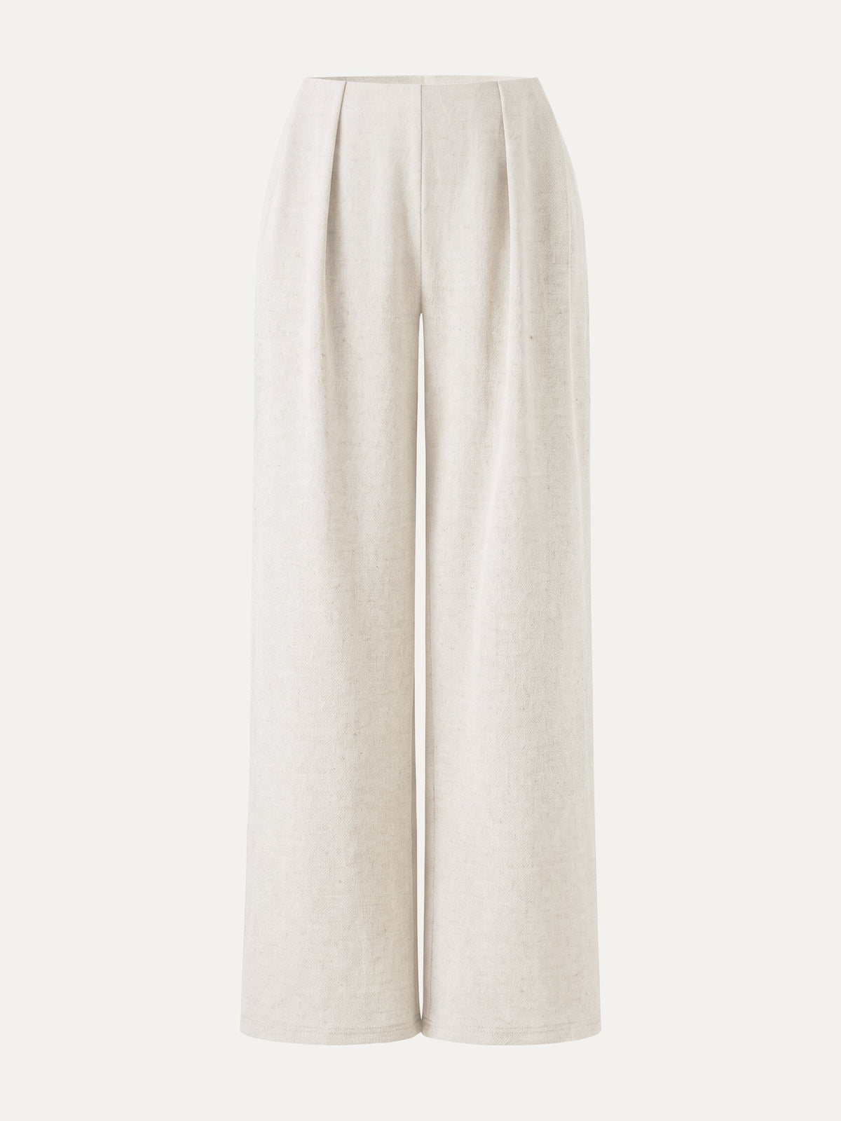 OGLmove Women's Airy Stretch Linen-Like Wide Flare Pants