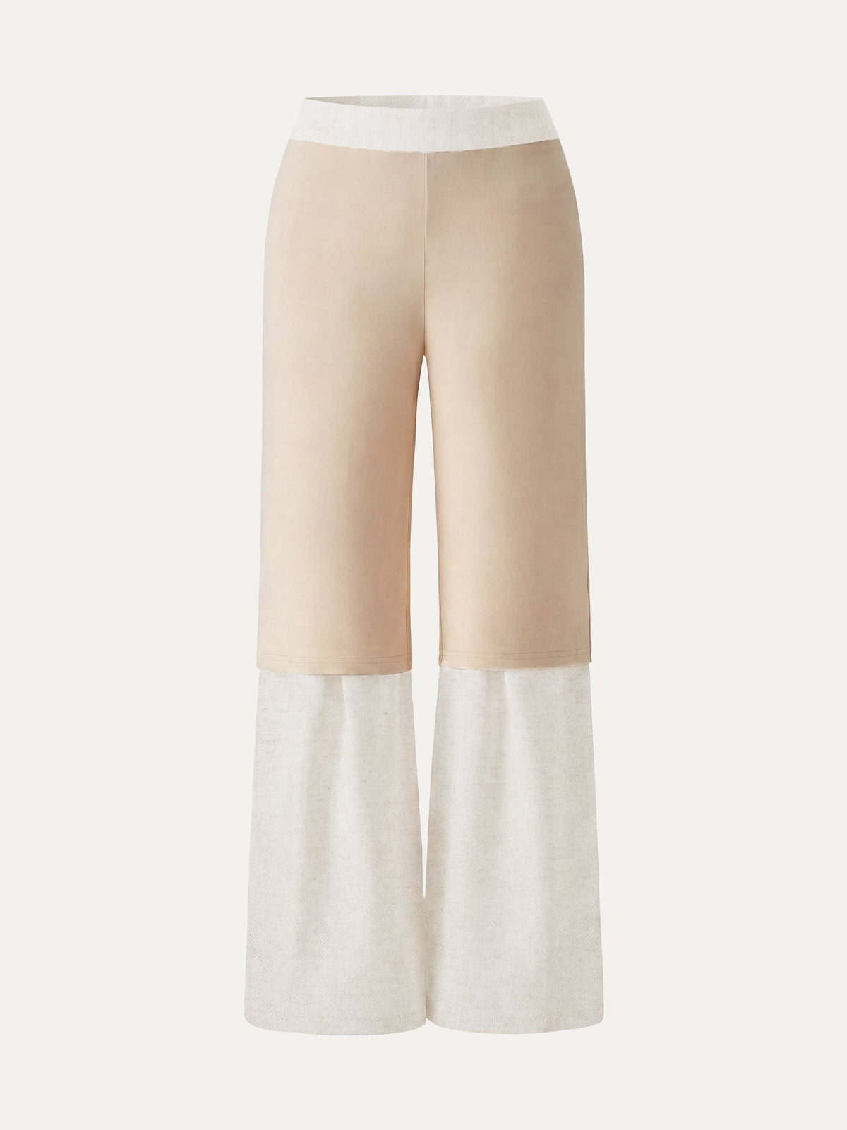 OGLmove Women's Airy Stretch Linen-Like Wide Flare Pants