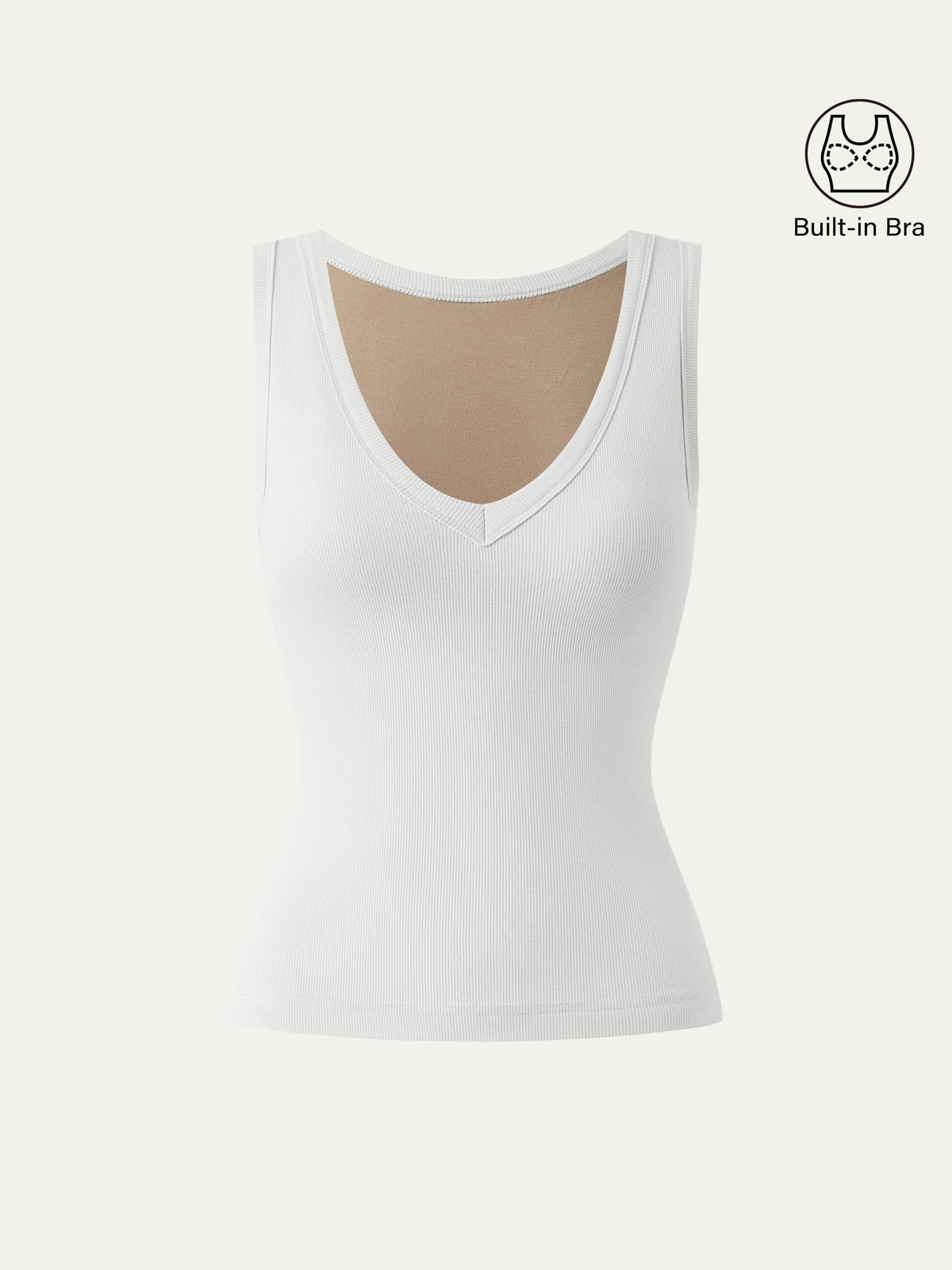 OGLmove Women's CottonAir V-Neck Bra Tank