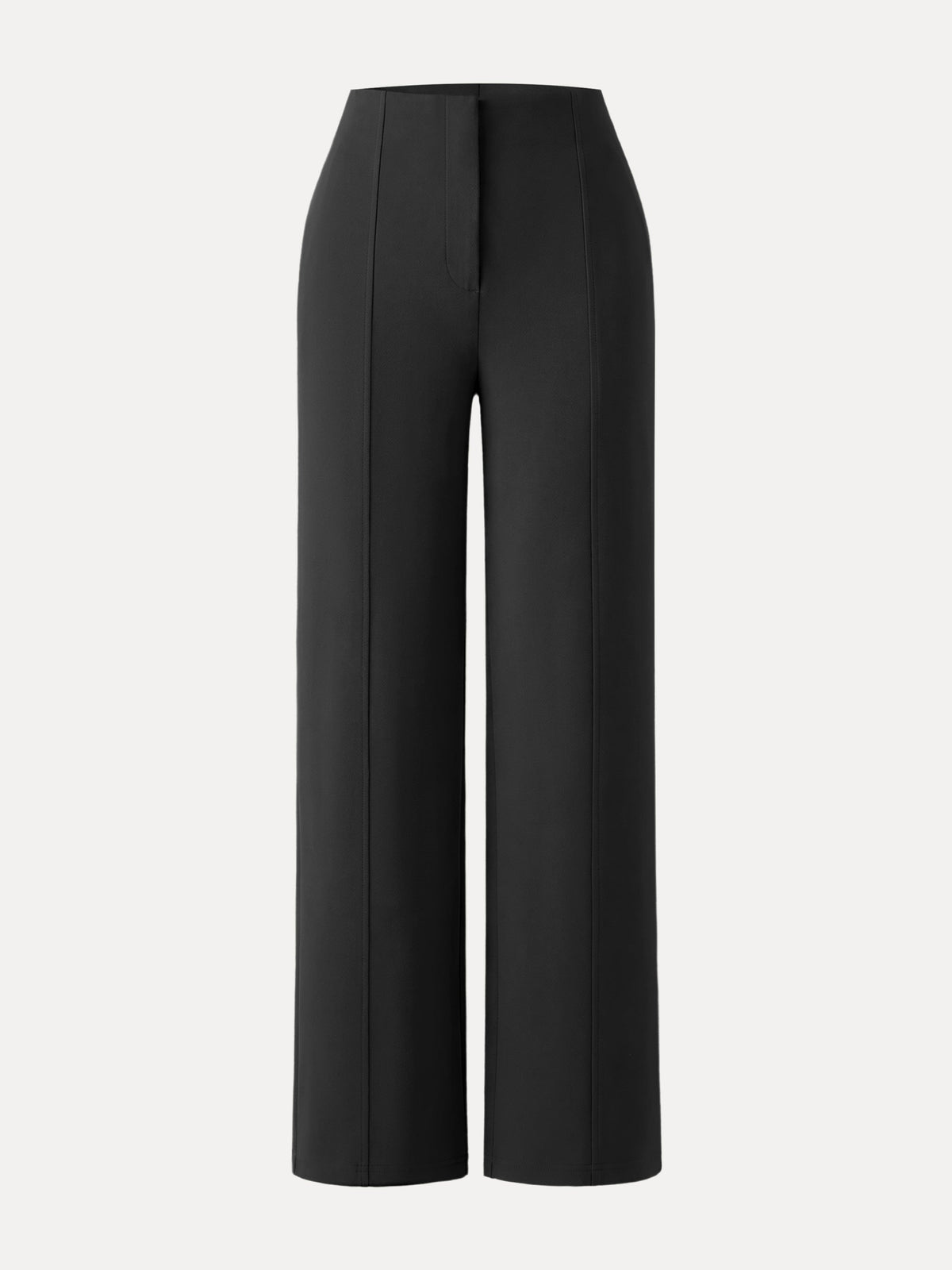 OGLmove Women's Ponte High-Rise Straight-Leg Pants with Pockets