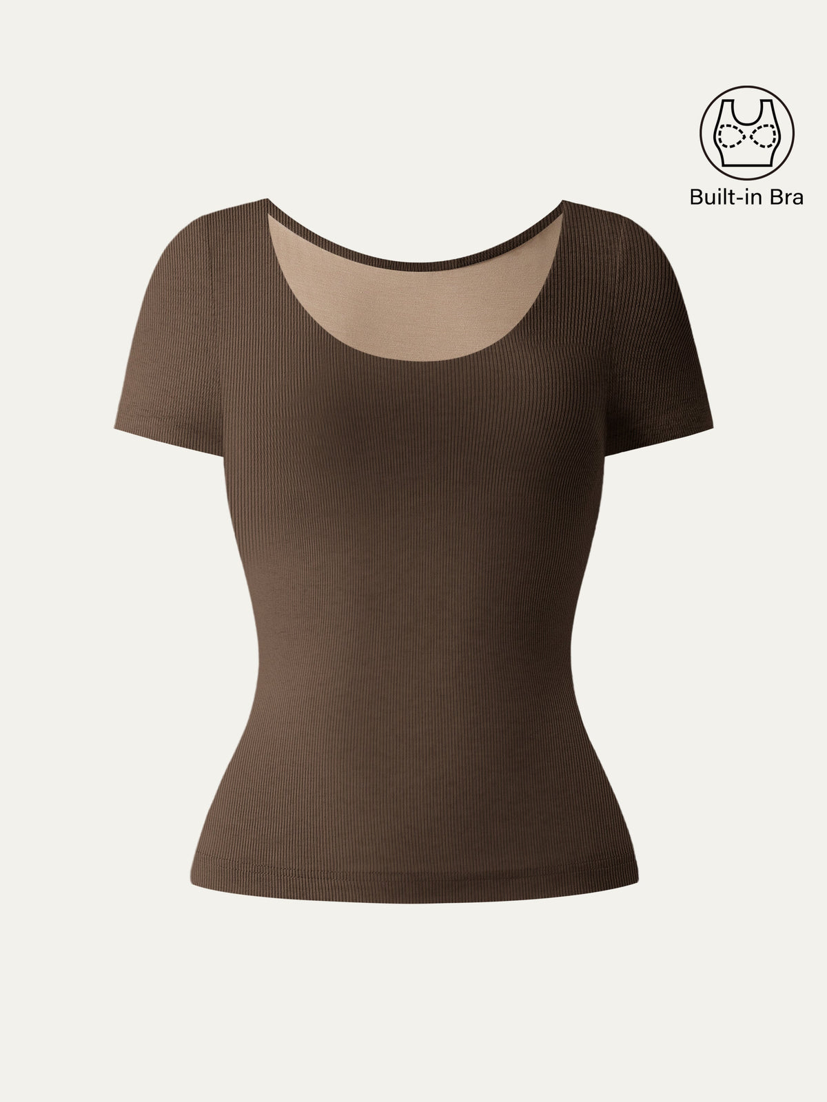 OGLmove Women's Cotton New Airy Scoop Neck Bra Top