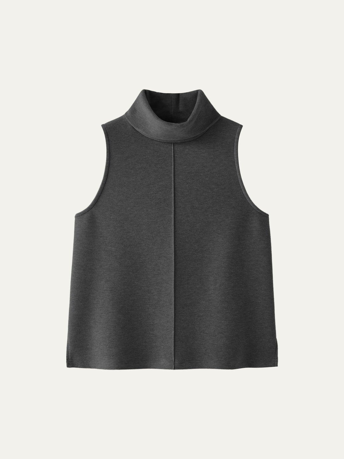OGLmove Women's Turtleneck Split Hem Top