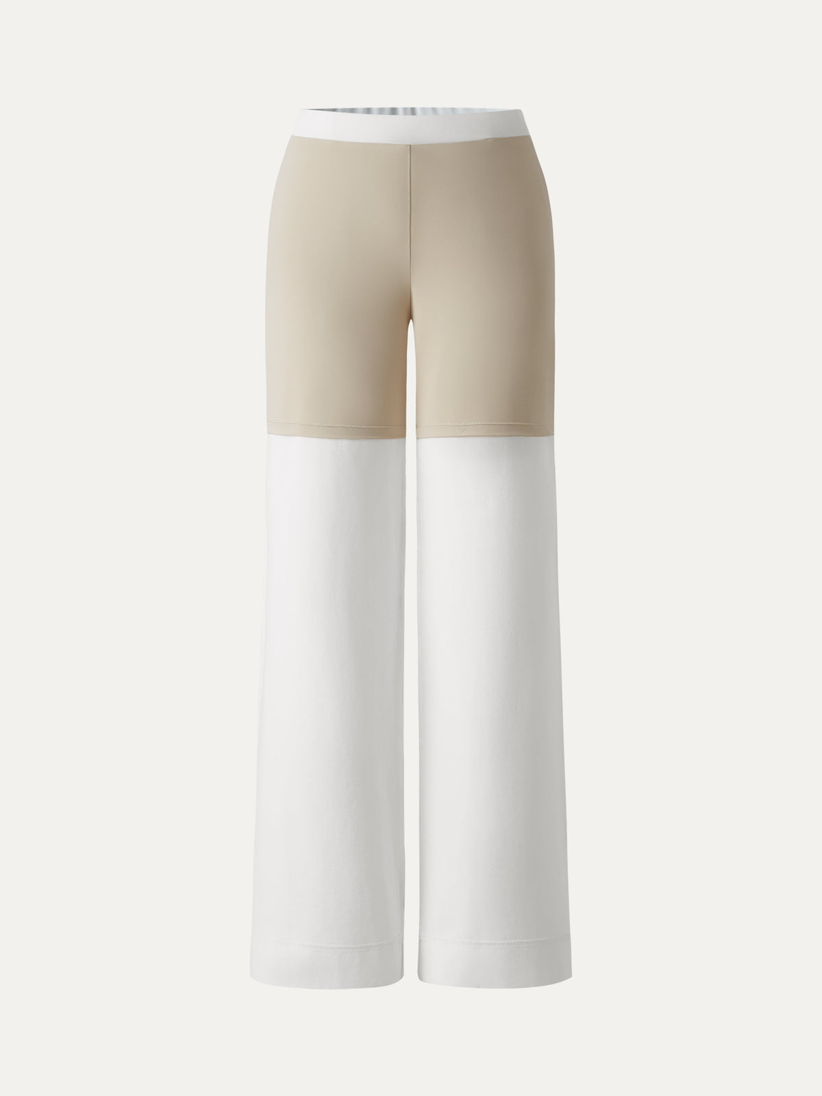 OGLmove Women's Drapey Mid-Rise Wide-Leg Pants with Pockets