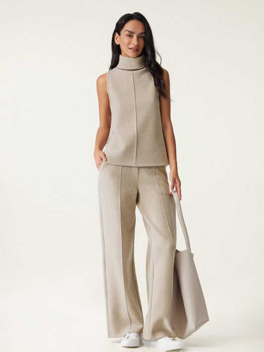 Women's Loungewear Matching Top and Bottom Set