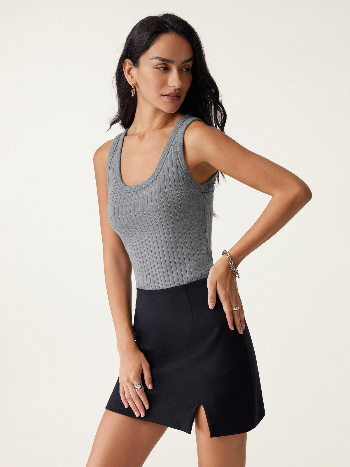 OGLmove Women's U-Neck Sleeveless Bra Top