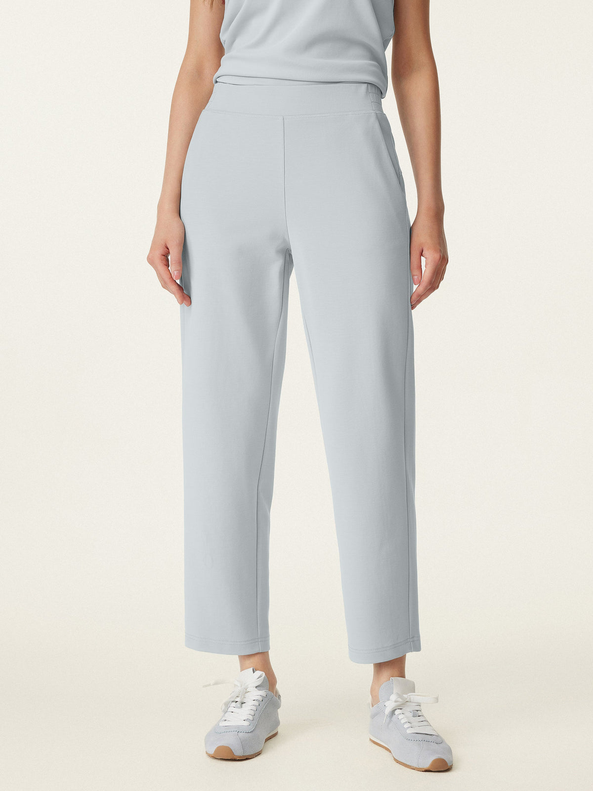 OGLmove Women's Mid Rise Pull-on Tapered Pant with Pockets