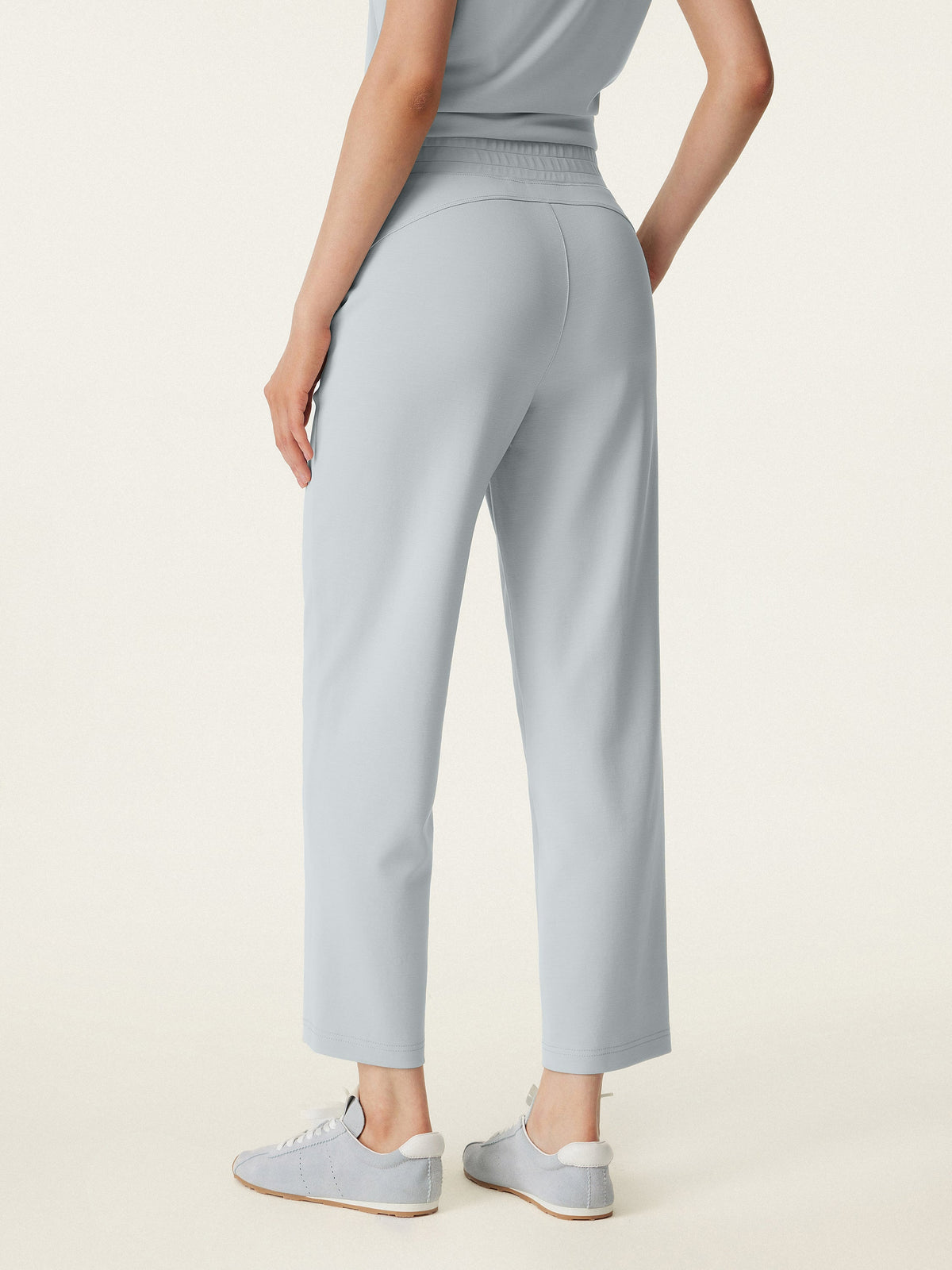 OGLmove Women's Mid Rise Pull-on Tapered Pant with Pockets