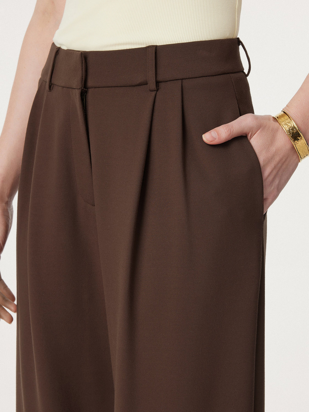 OGLmove Women's Breezy Wide-Leg Pants with Pockets