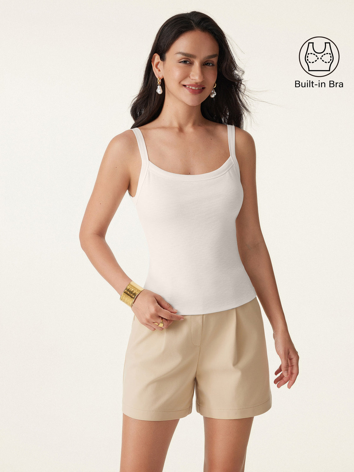 OGLmove Women's Cotton Everyday Low Back New Airy Bra Tank