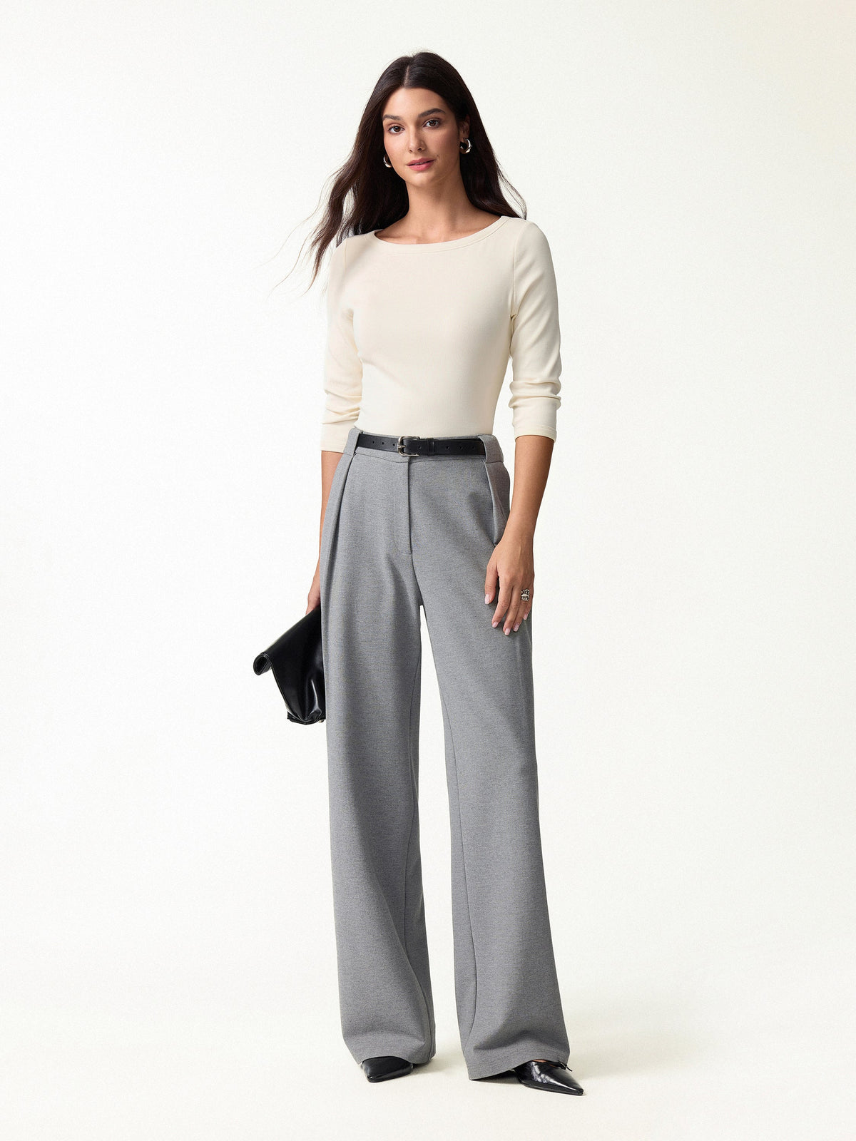 OGLmove Women's Plantive® Boatneck 3/4 Sleeve Bra Top