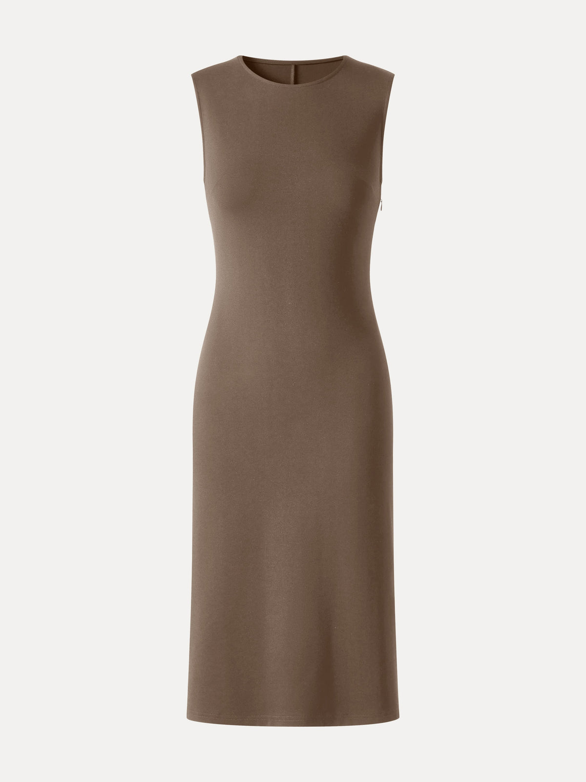 OGLmove Women's Ponte Round Neck Column Midi Dress
