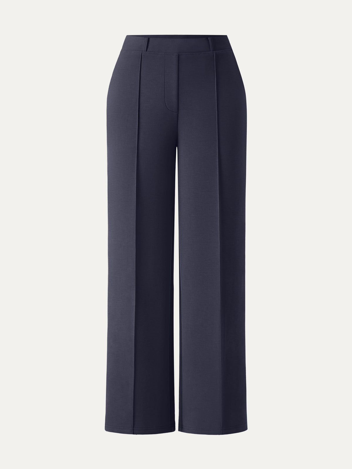 OGLmove Women's Wrinkle-Resistant Mid Rise Straight Leg Pants