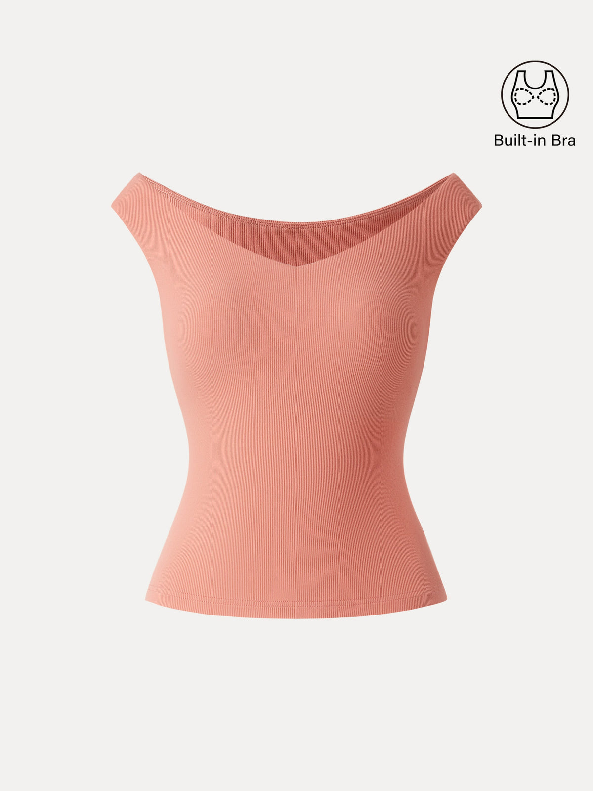 OGLmove Women's Essential V-Neck Airy Bra Top