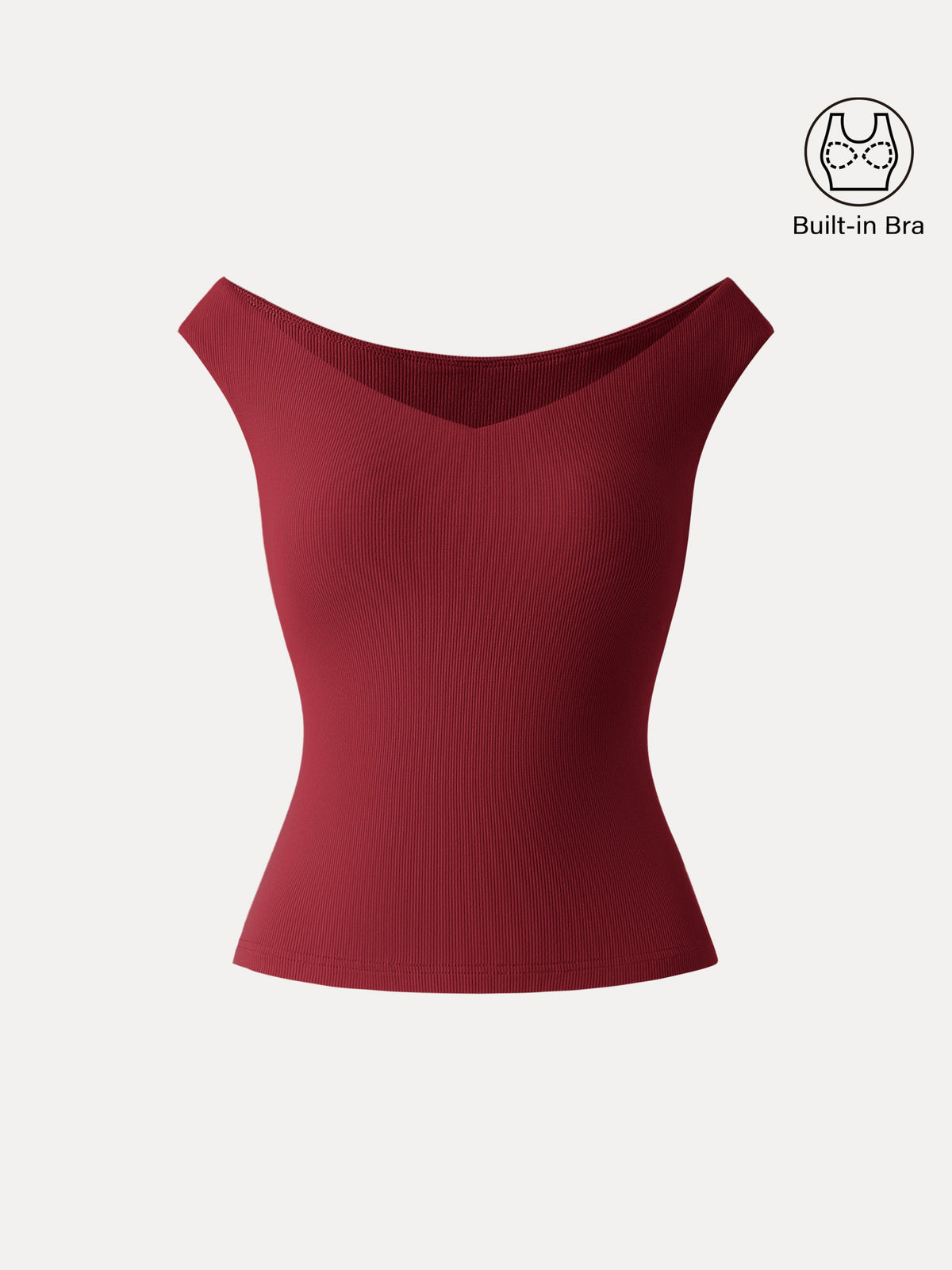 OGLmove Women's Essential V-Neck Airy Bra Top