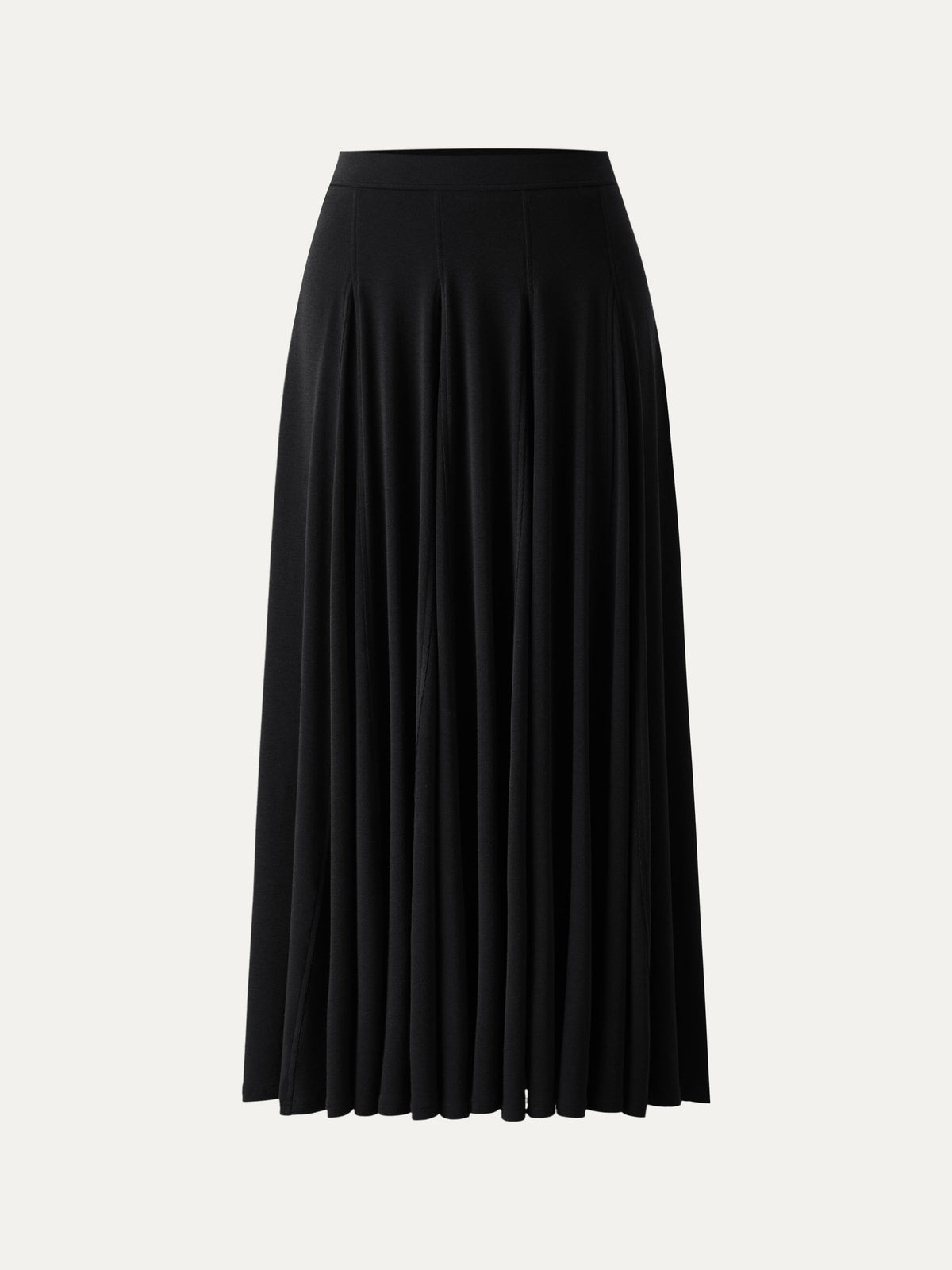 OGLmove Women's Eco-MiYaMoon® Godet Hem Pull-on Maxi Skirt