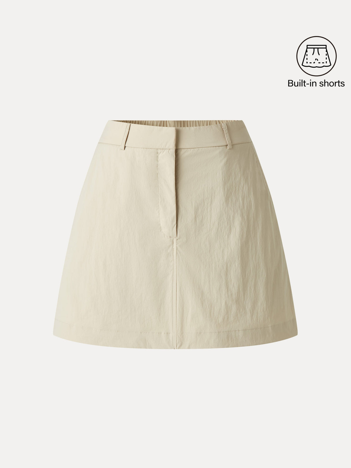 OGLmove Women's Lightweight Water-Repellent High-Rise Skort