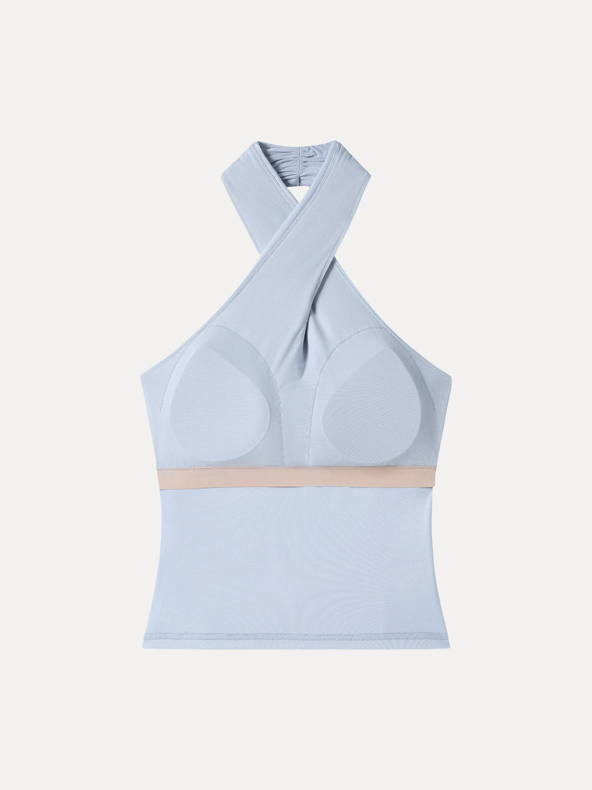 OGLmove Women's Crisscross Halter Neck Going-Out Bra Top