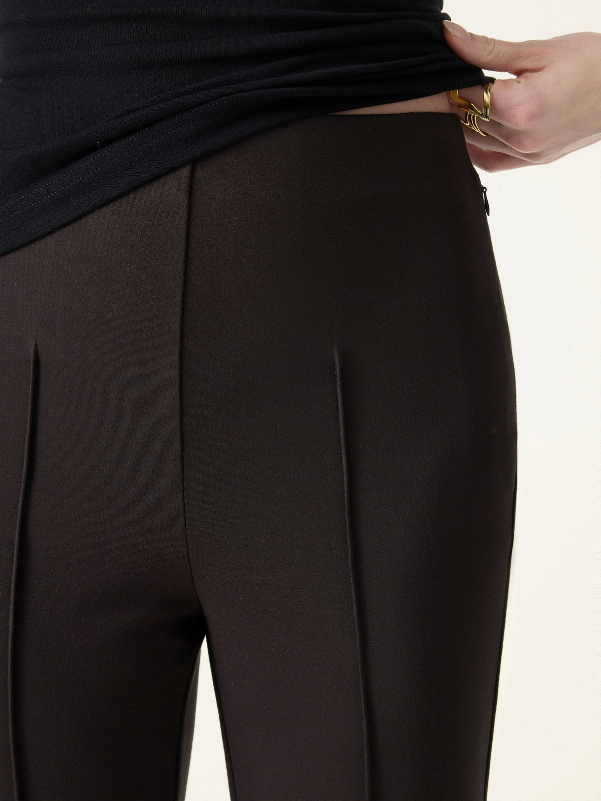 OGLmove Women's High Rise Cropped Flare Travel Pant