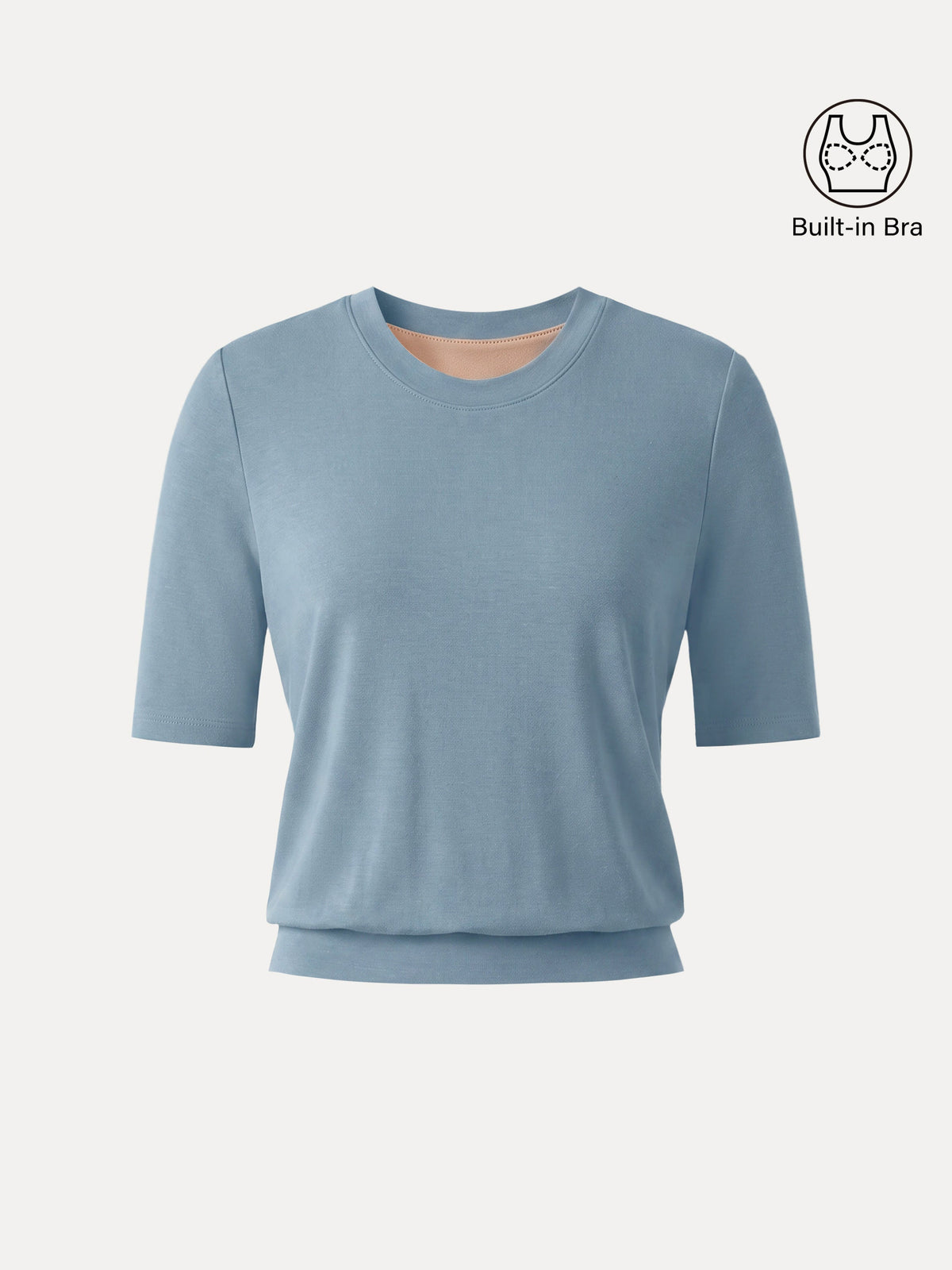 OGLmove Women's Lyocell Wool Crewneck Bra Top