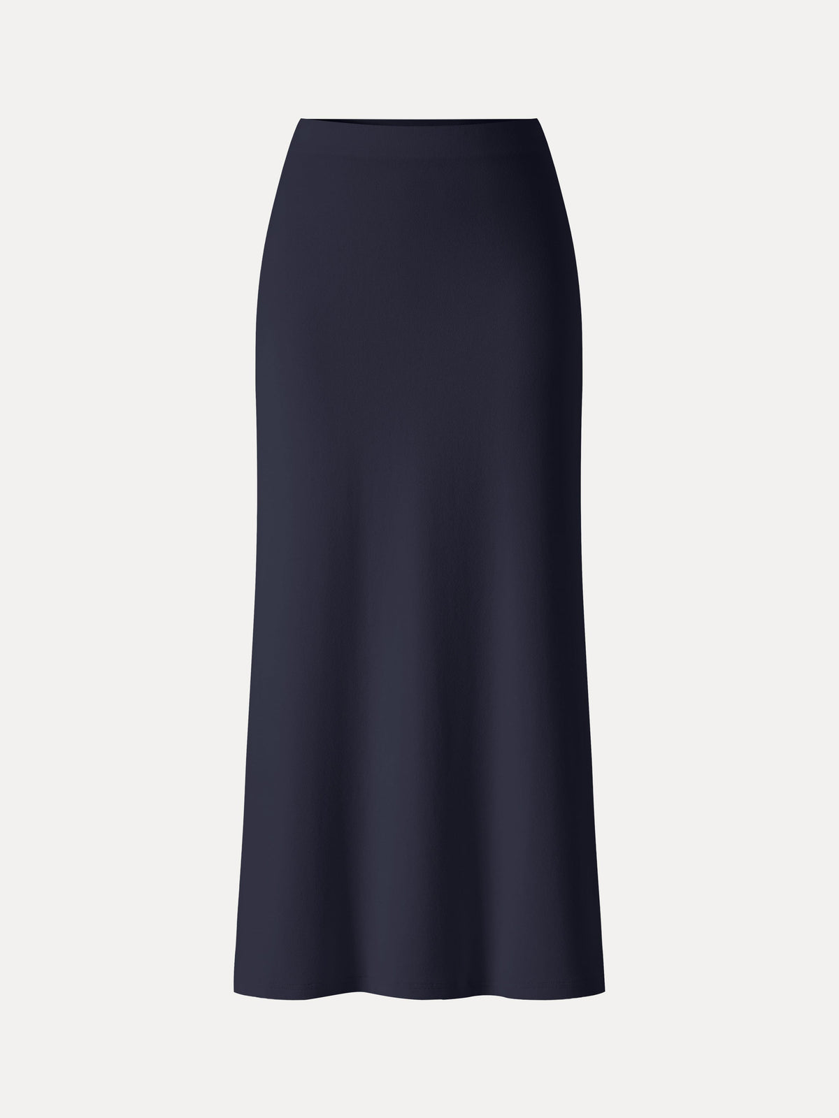 OGLmove Women's Eco-Mousse Mid-Rise Side-Slit Column Midi Skirt