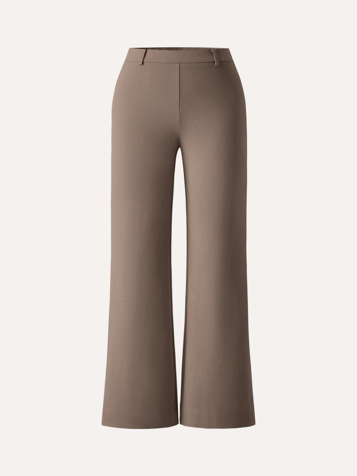 OGLmove Women's Drapey Mid-Rise Wide-Leg Pants with Pockets