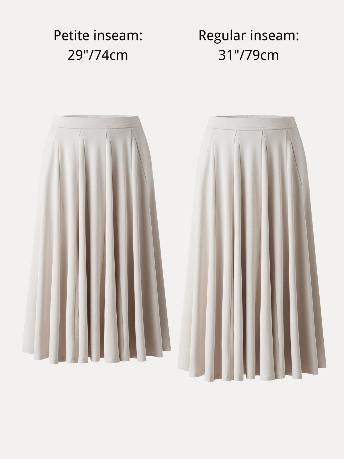 OGLmove Women's Lyocell Blend Volume Skirt with Pockets