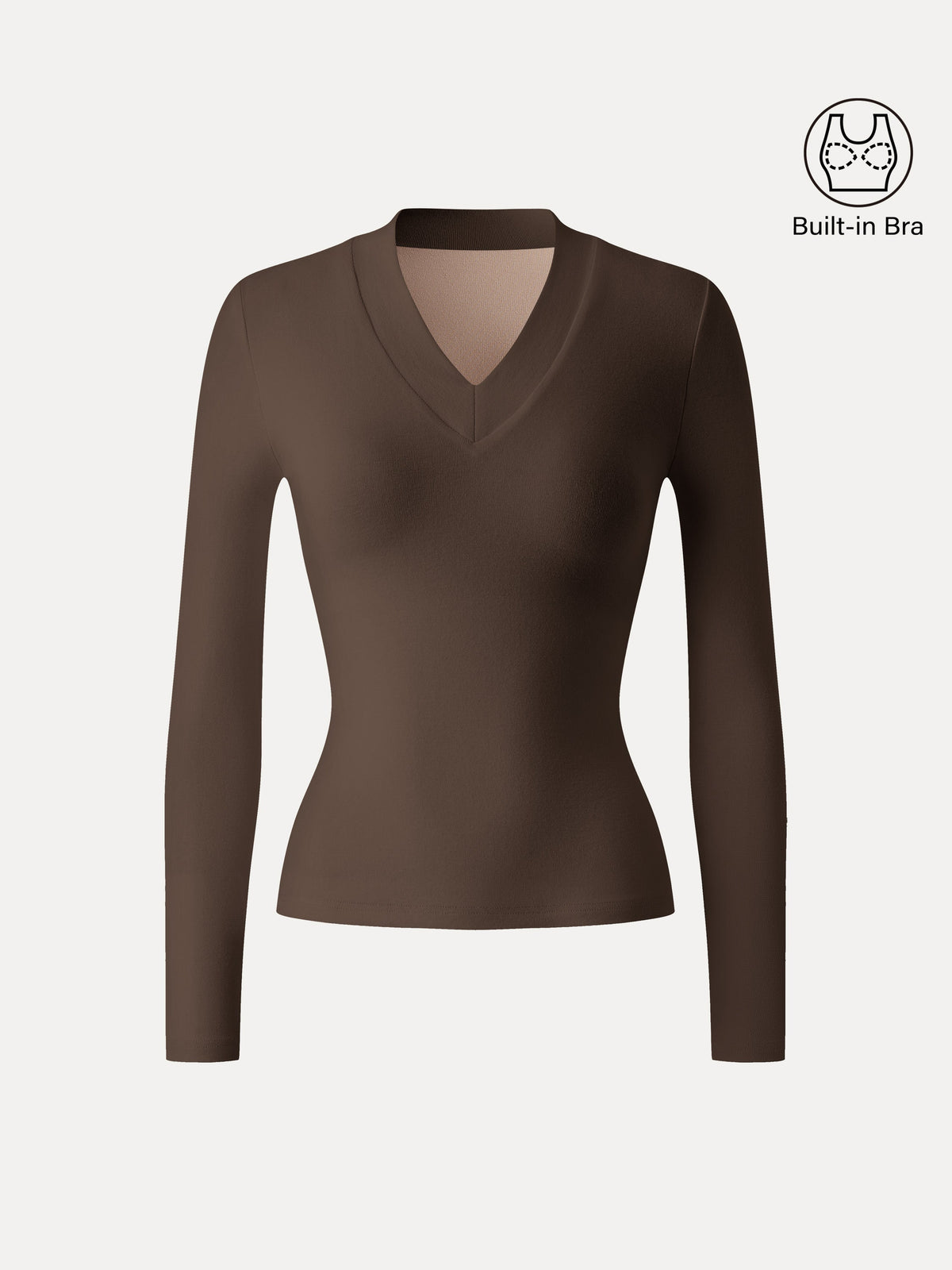 OGLmove Women's Eco-Mousse® V-Neck Slimming Bra Top