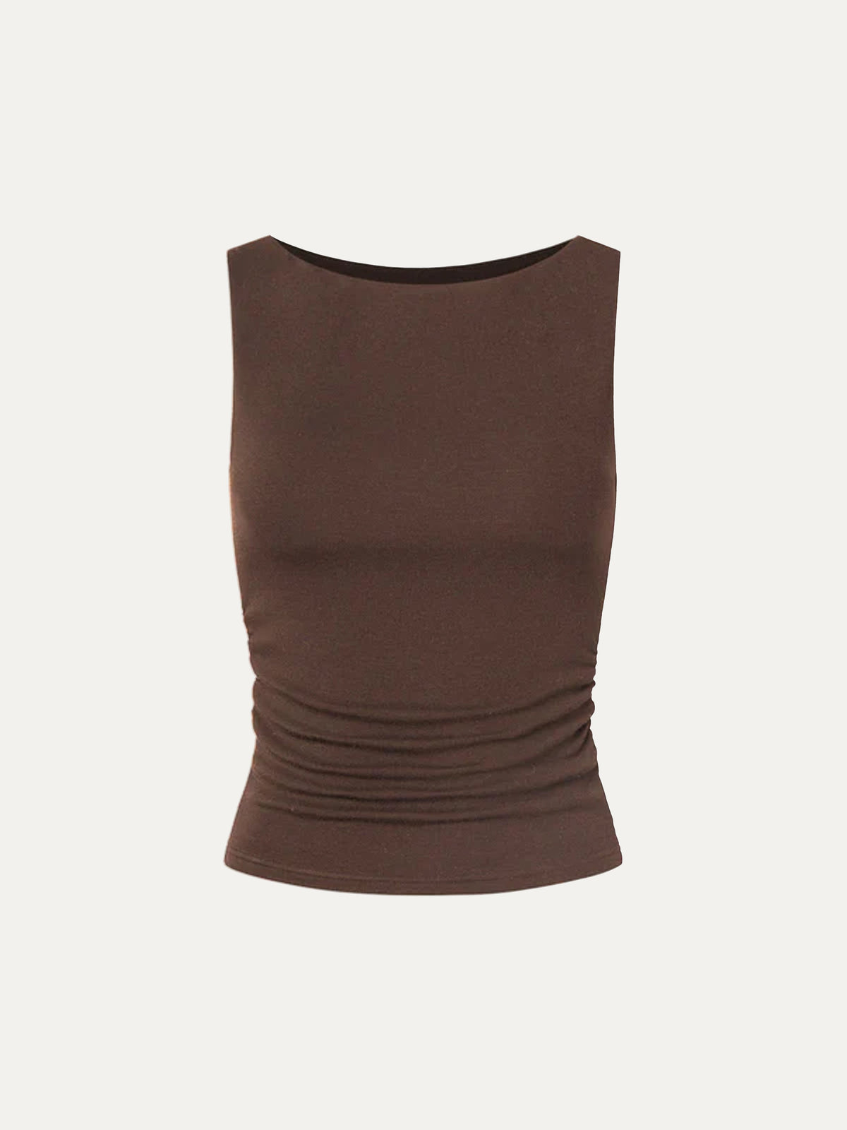 Boat Neck Bra Tank Top