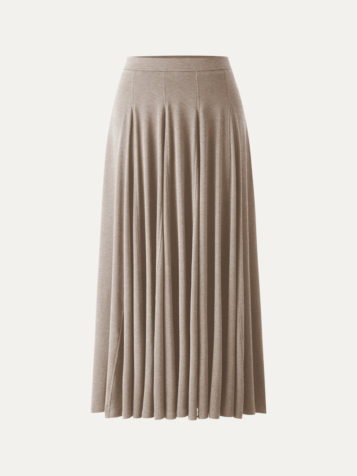 OGLmove Women's Eco-MiYaMoon® Godet Hem Pull-on Maxi Skirt