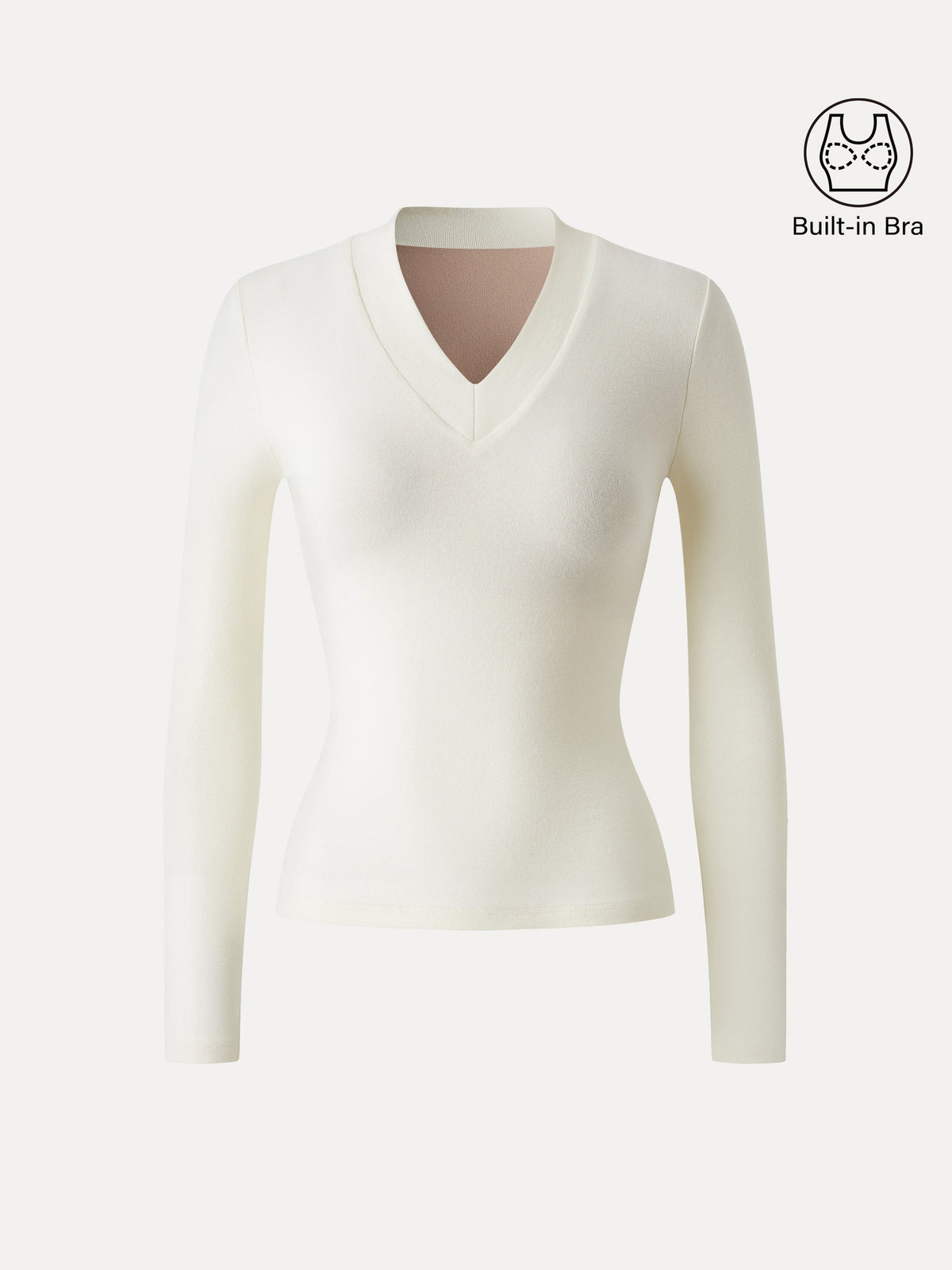 OGLmove Women's Eco-Mousse® V-Neck Slimming Bra Top
