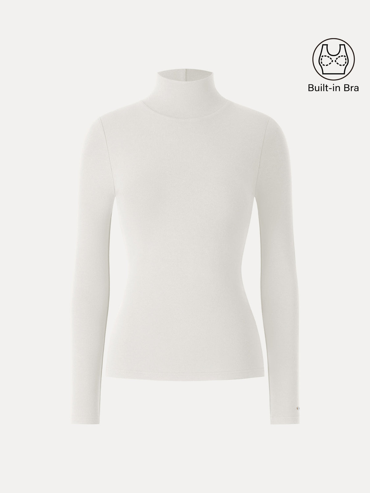 OGLmove Women's ProWarm Turtleneck Long Sleeve Bra Top