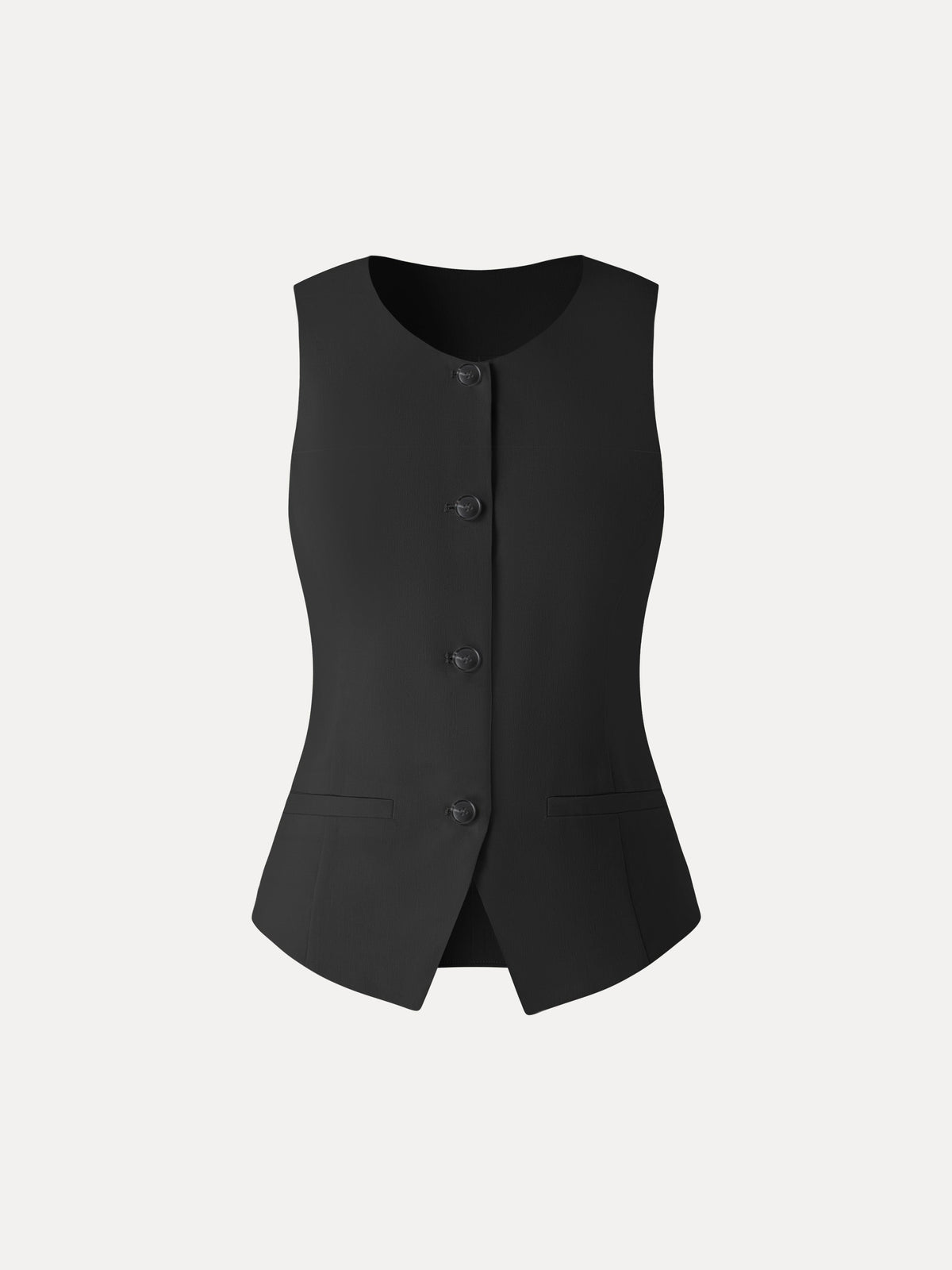 OGLmove Women's Linen Summer Waistcoat with Pockets
