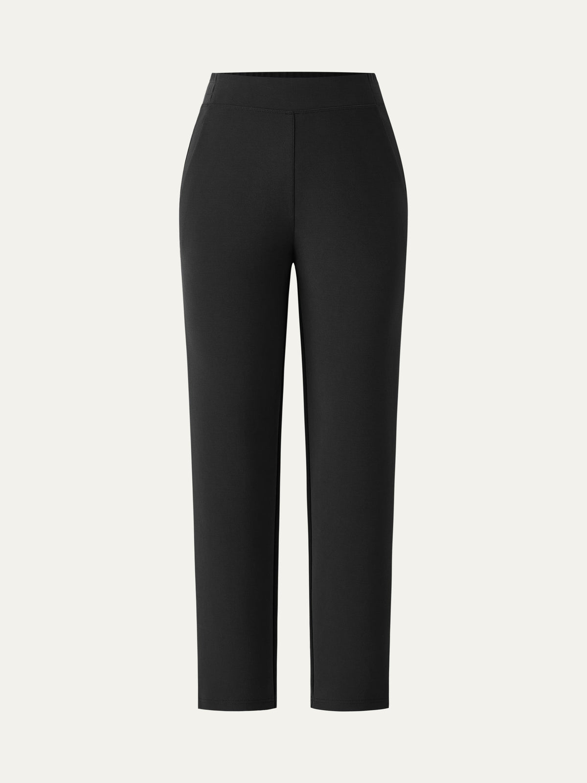 OGLmove Women's Mid Rise Pull-on Tapered Pant with Pockets