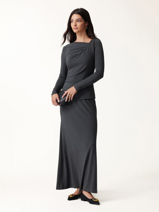 OGLmove Women's Eco-Mousse® Top and Maxi Skirt Set